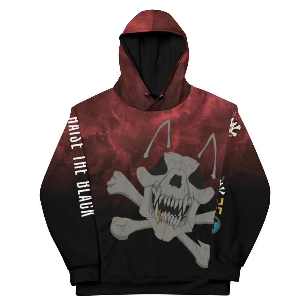 Mongrel Squad Straight Outta Klescher Red/Black Hoodie product image (11)
