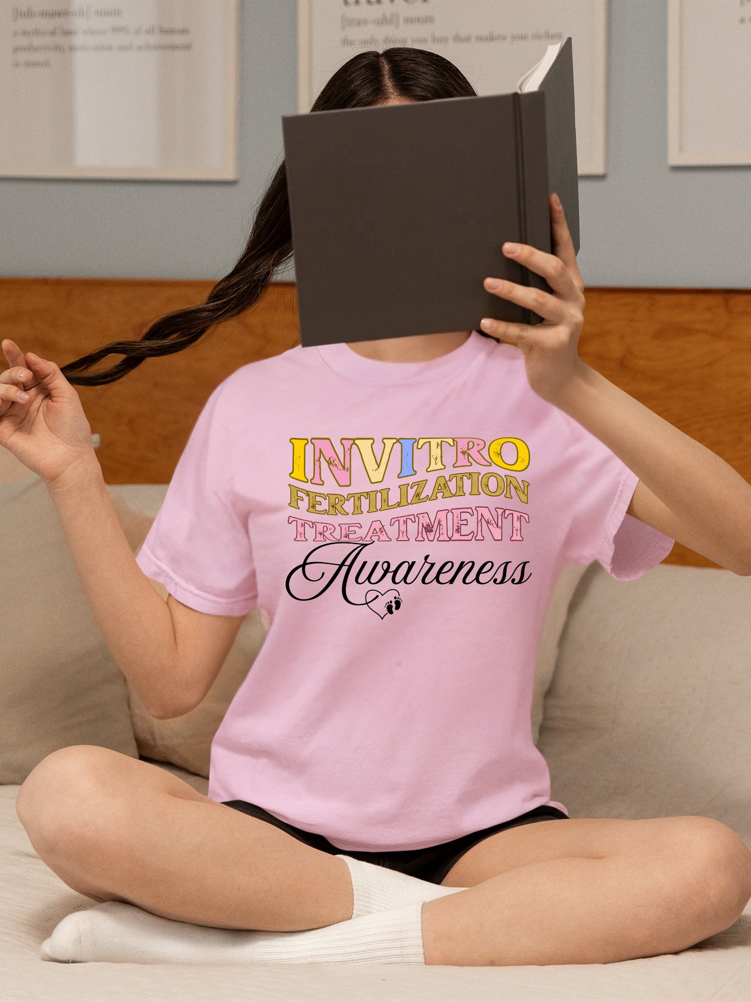 Invitro Fertilization Pregnancy Treatment Comfort Colors T-shirt product image (41)