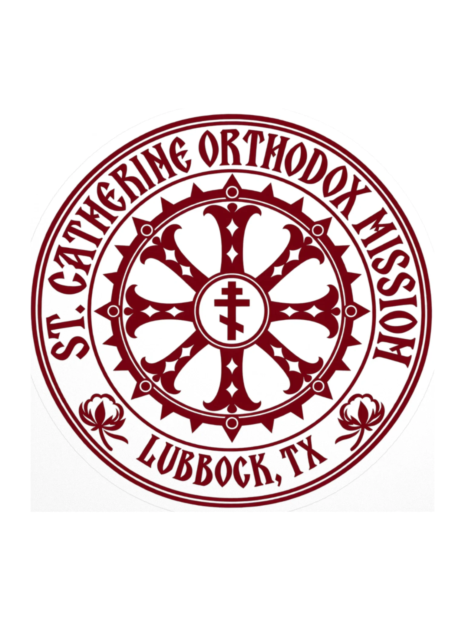 St. Catherine Orthodox Mission — Heritage Seal Sticker