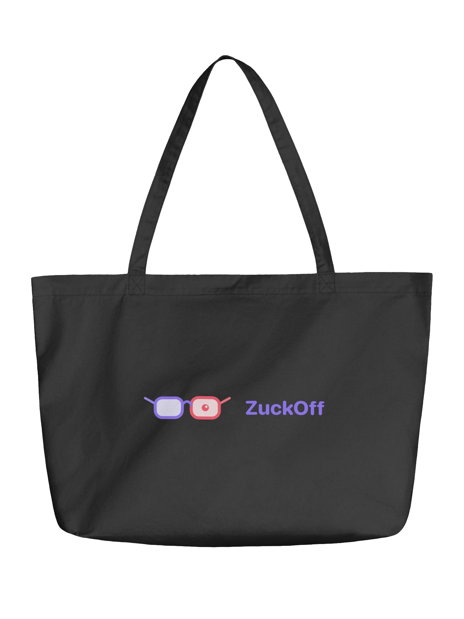 ZuckOff Purple Tote Bag product image (1)