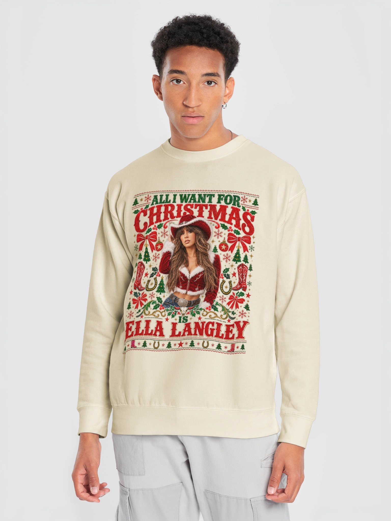 All I Want for Christmas Is Ella Langley™ Unisex Sweatshirt product image (5)