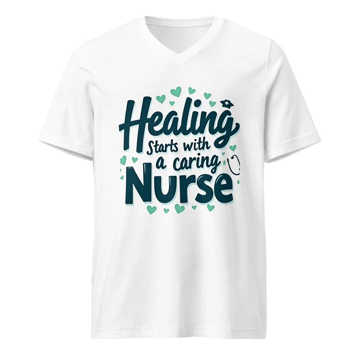 Caring Nurse Heart T-Shirt product image (1)