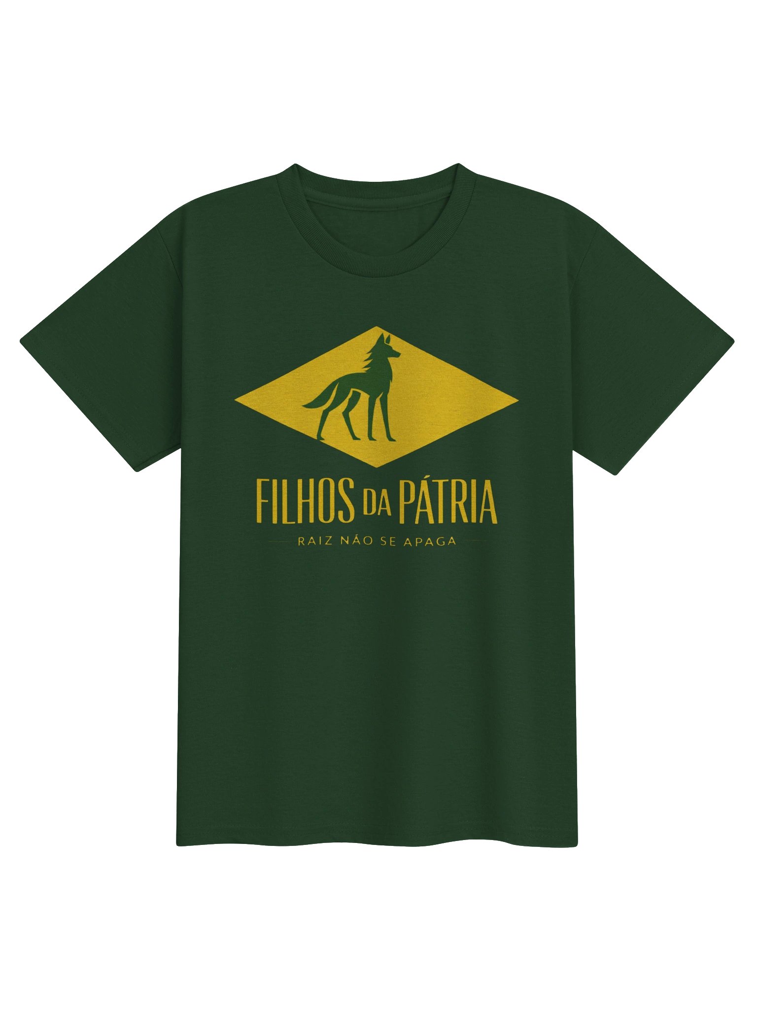 Camiseta Fundadora Filhos da Patria KIDS Verde product image (3)