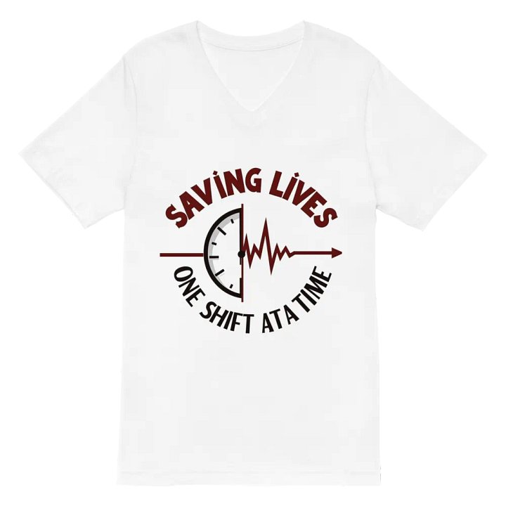 Heartbeat Hero V-Neck Tee product image (2)