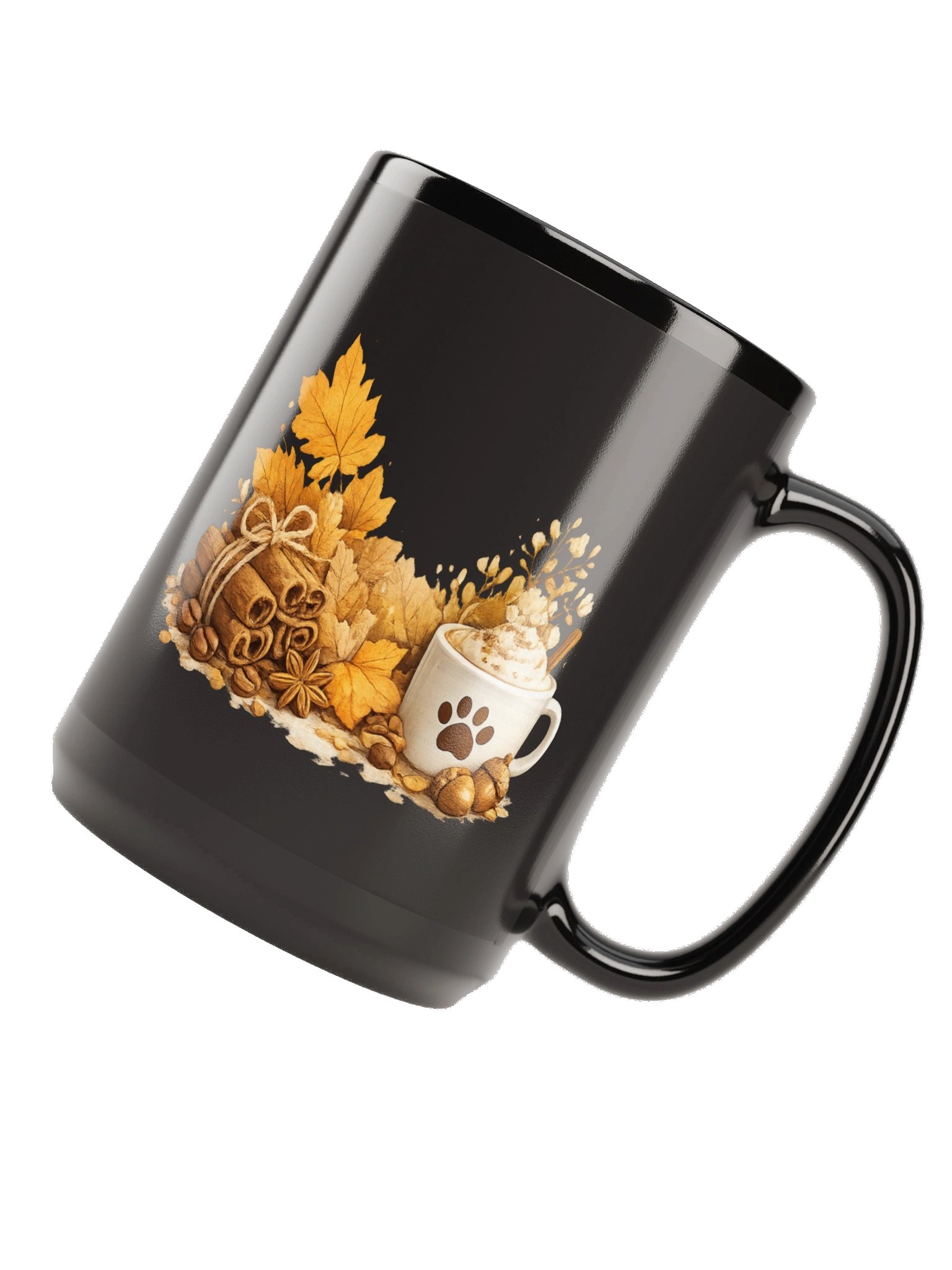 Cozy Coffee Days Black Mug product image (6)