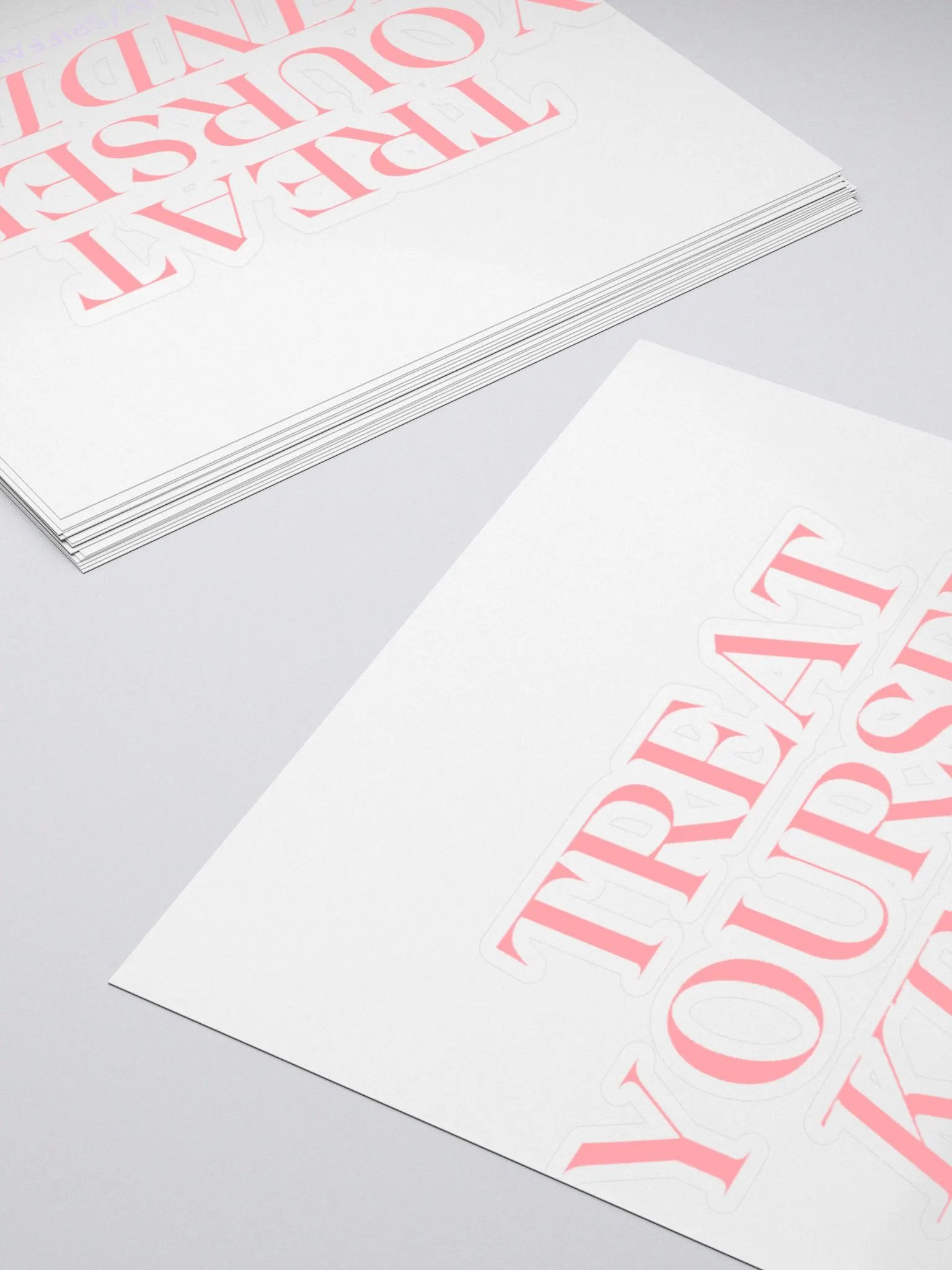 Kindly Sticker | Pink product image (3)