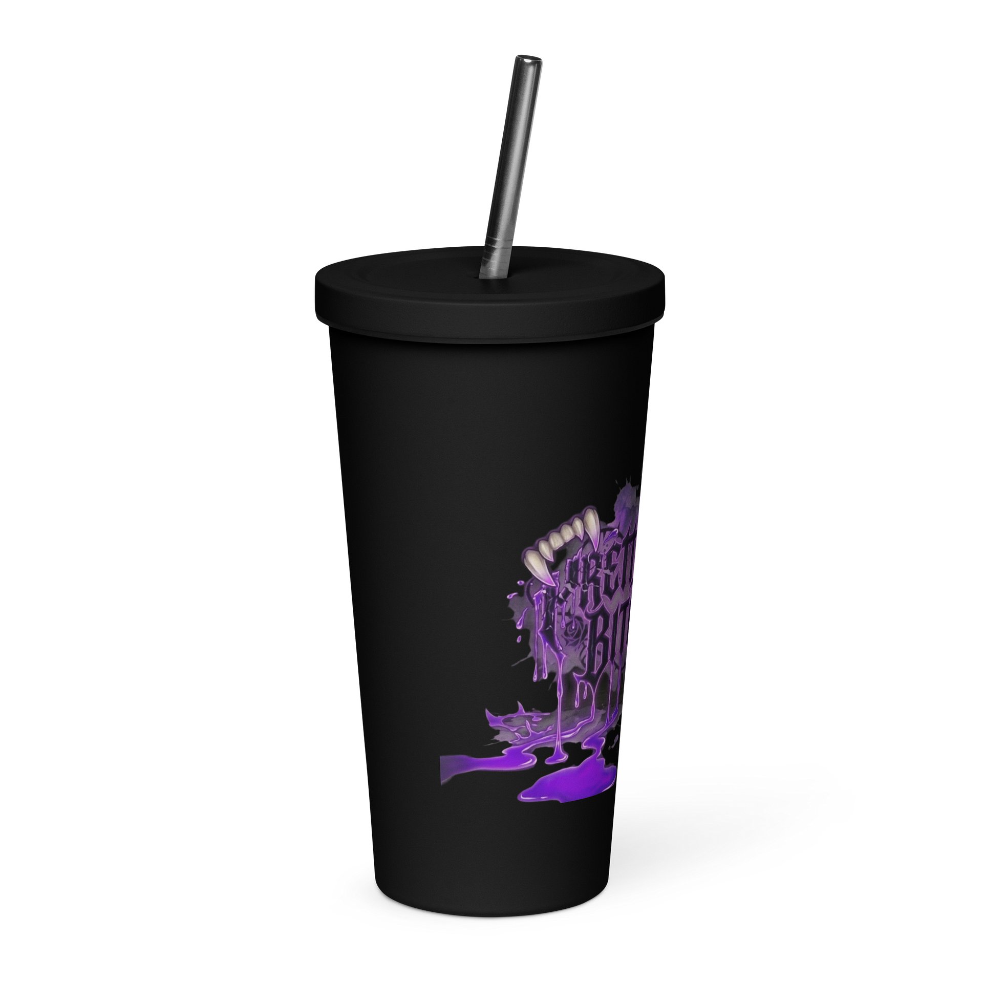 PRETTY THINGS BITE BACK — Gothic Purple Tumbler product image (4)