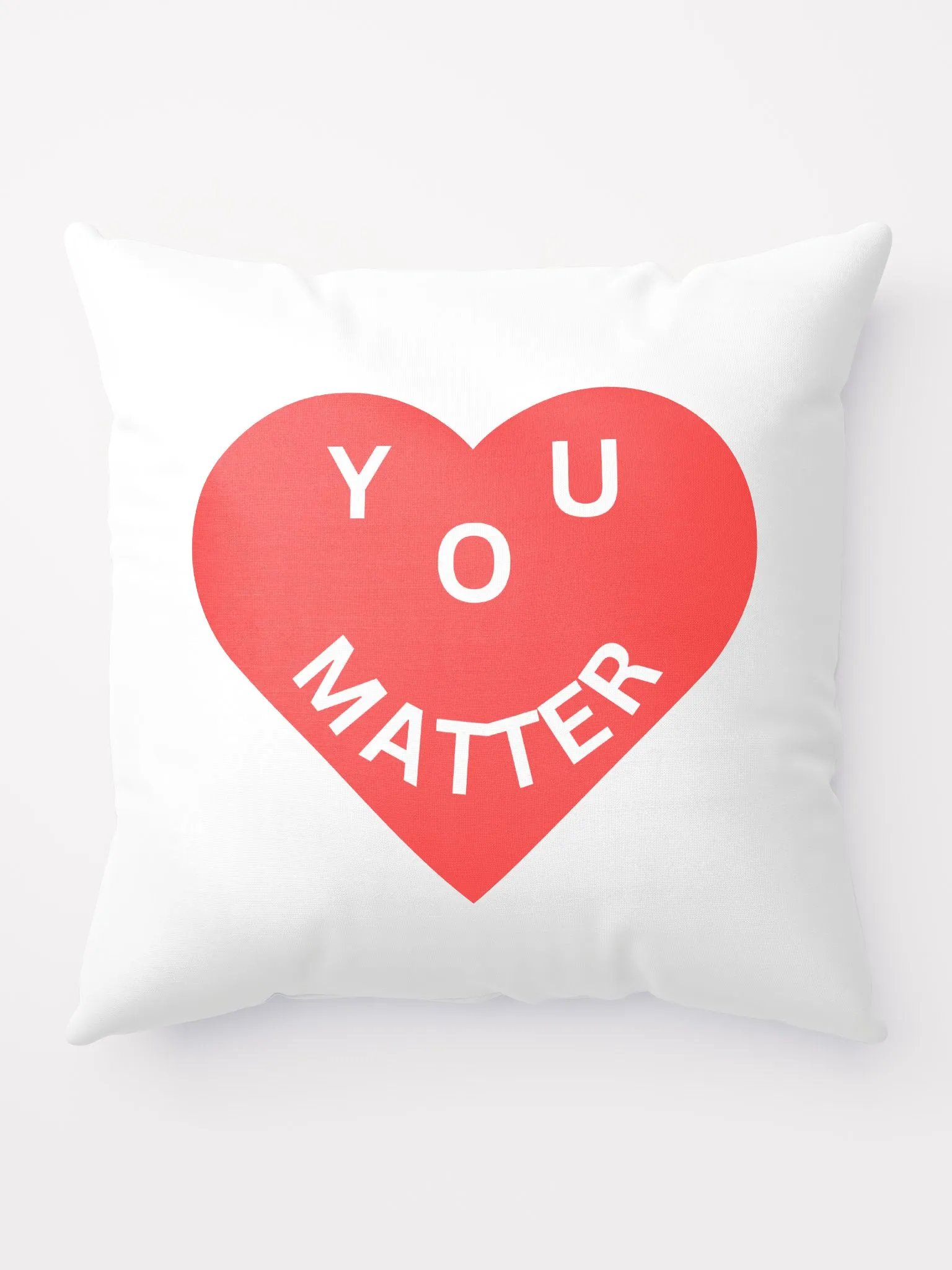 Love - You Matter : - ) All-Over Print Basic Pillow product image (9)