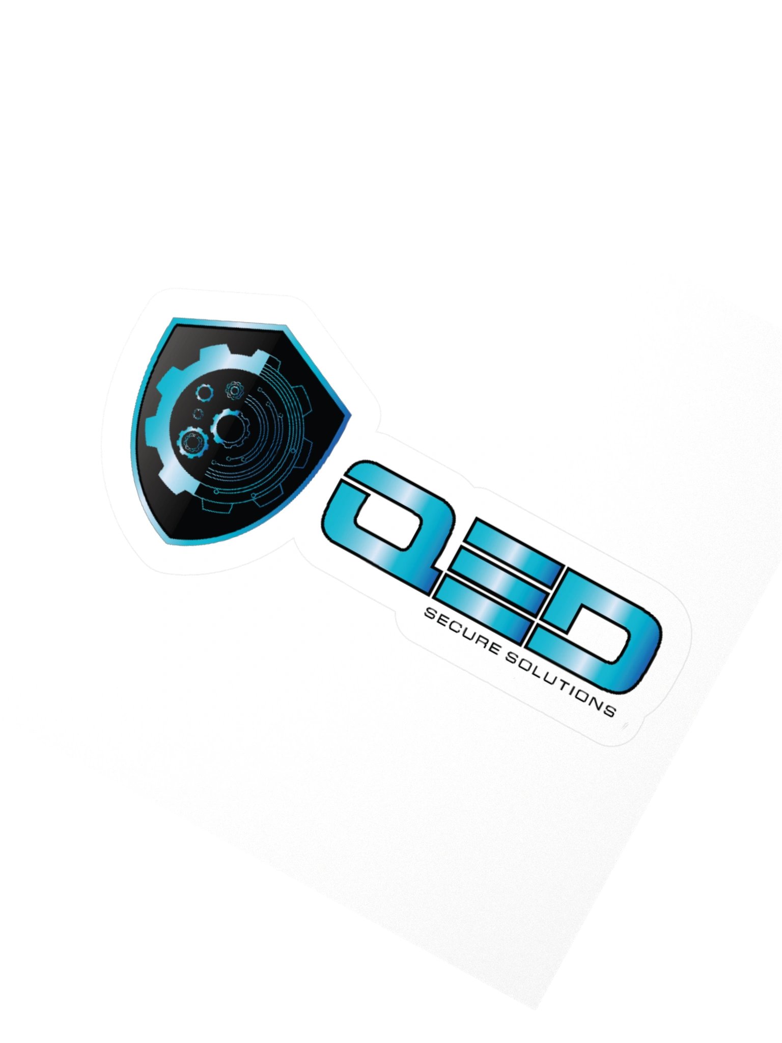 QED Secure Solutions Sticker product image (2)