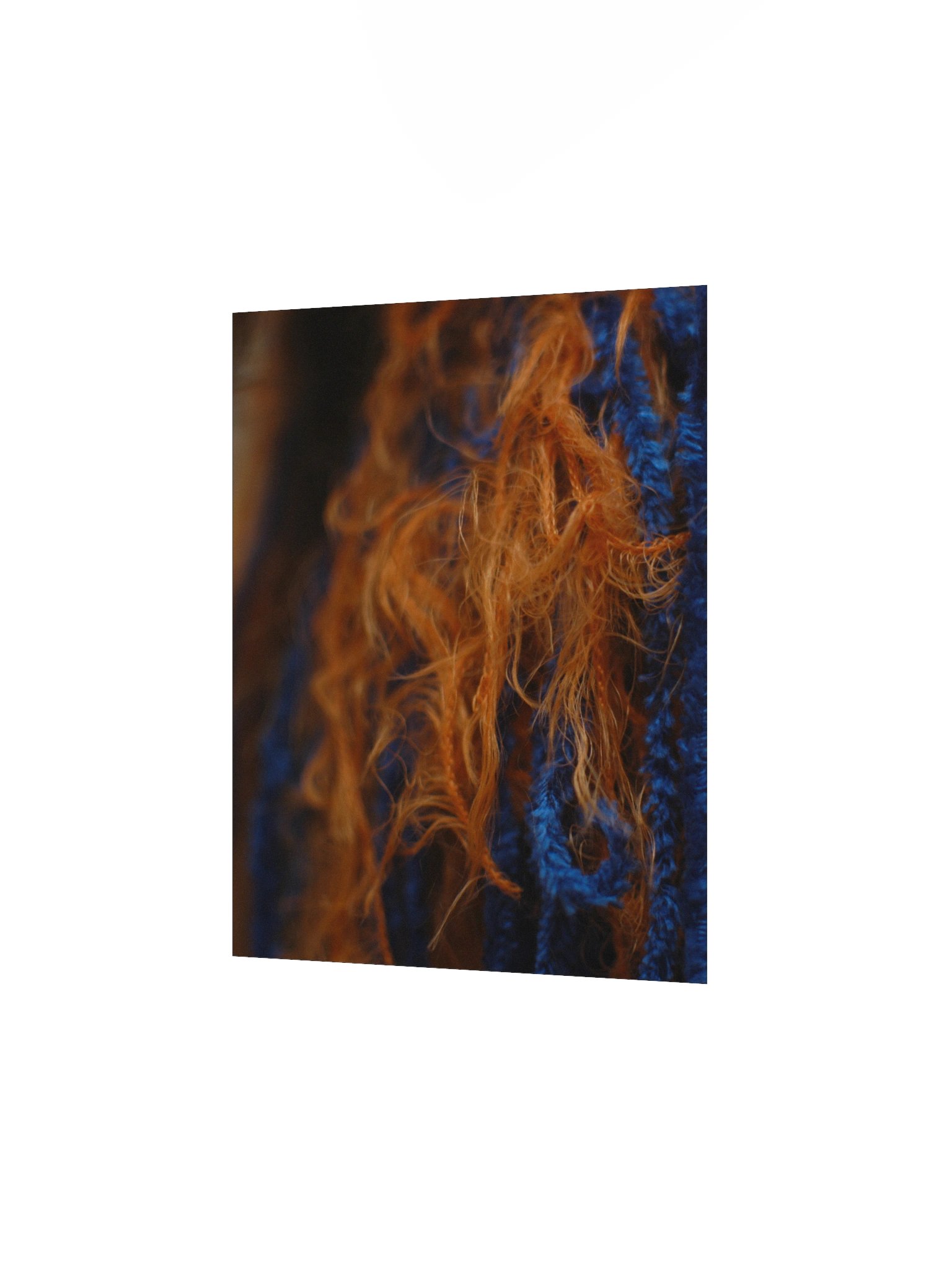 orange yarn — from "holding" | art print | eza | casa de karma product image (2)