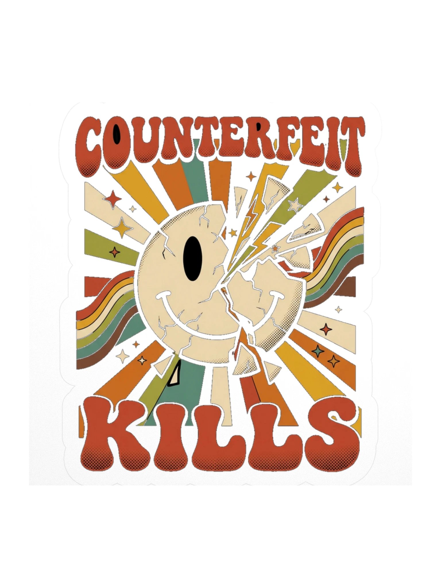 Counterfeit Kills — Sticker product image (1)