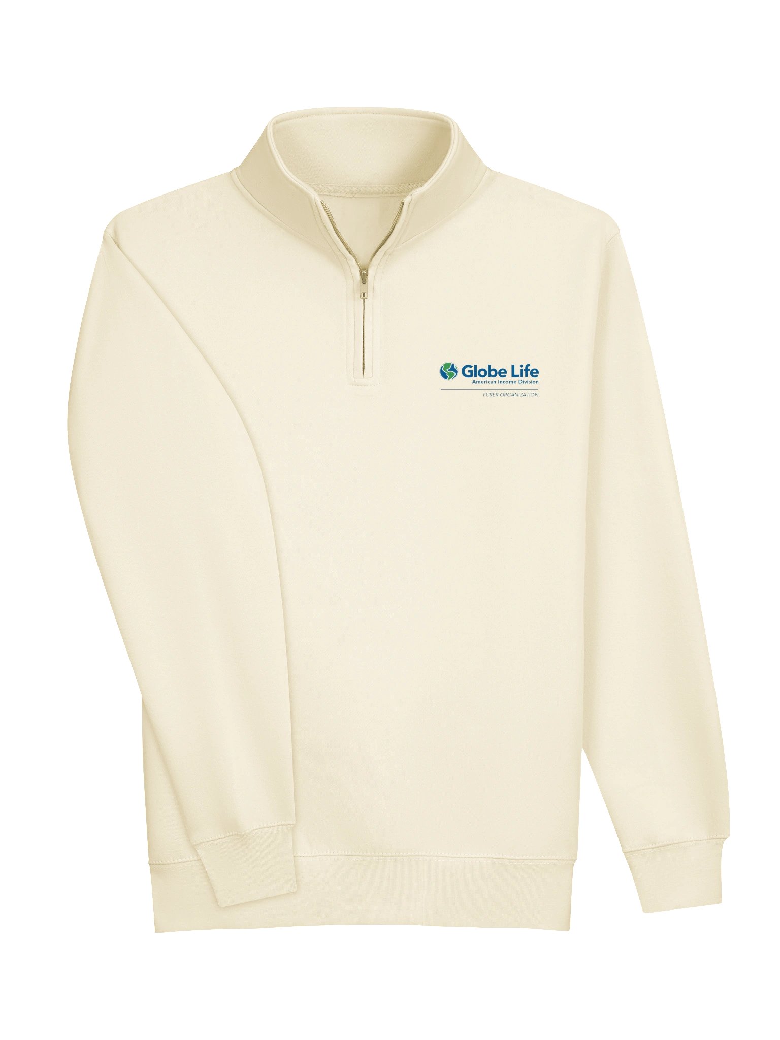 Furer Organization Cream Quarter Zip product image (3)
