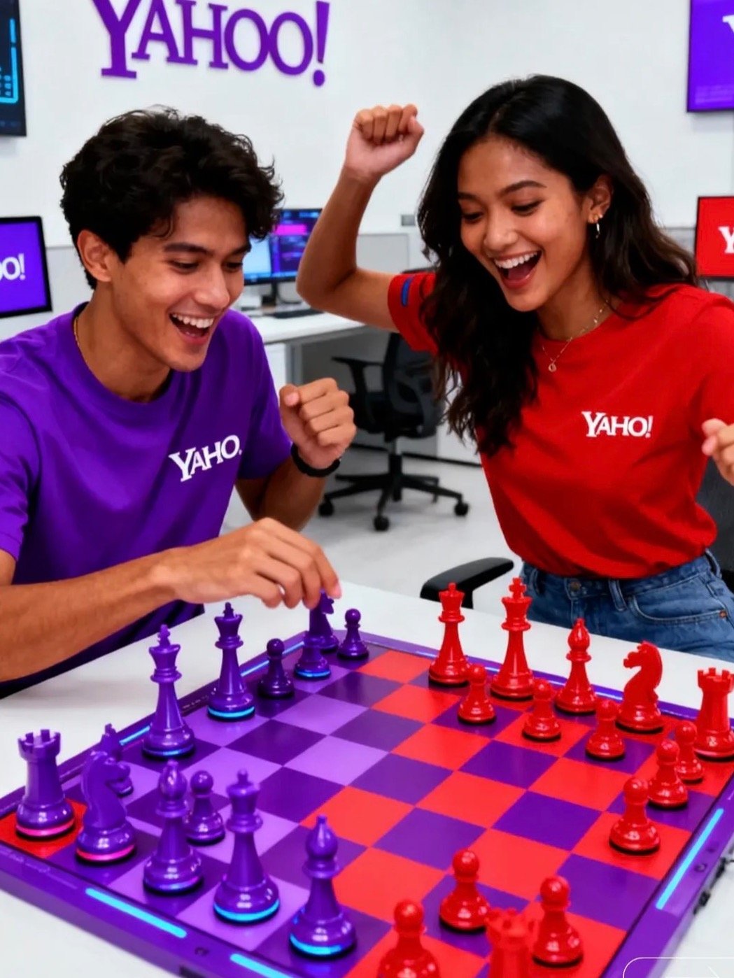 Brand-Style AI Prompt – Vibrant Lifestyle Chess Concept product image (5)