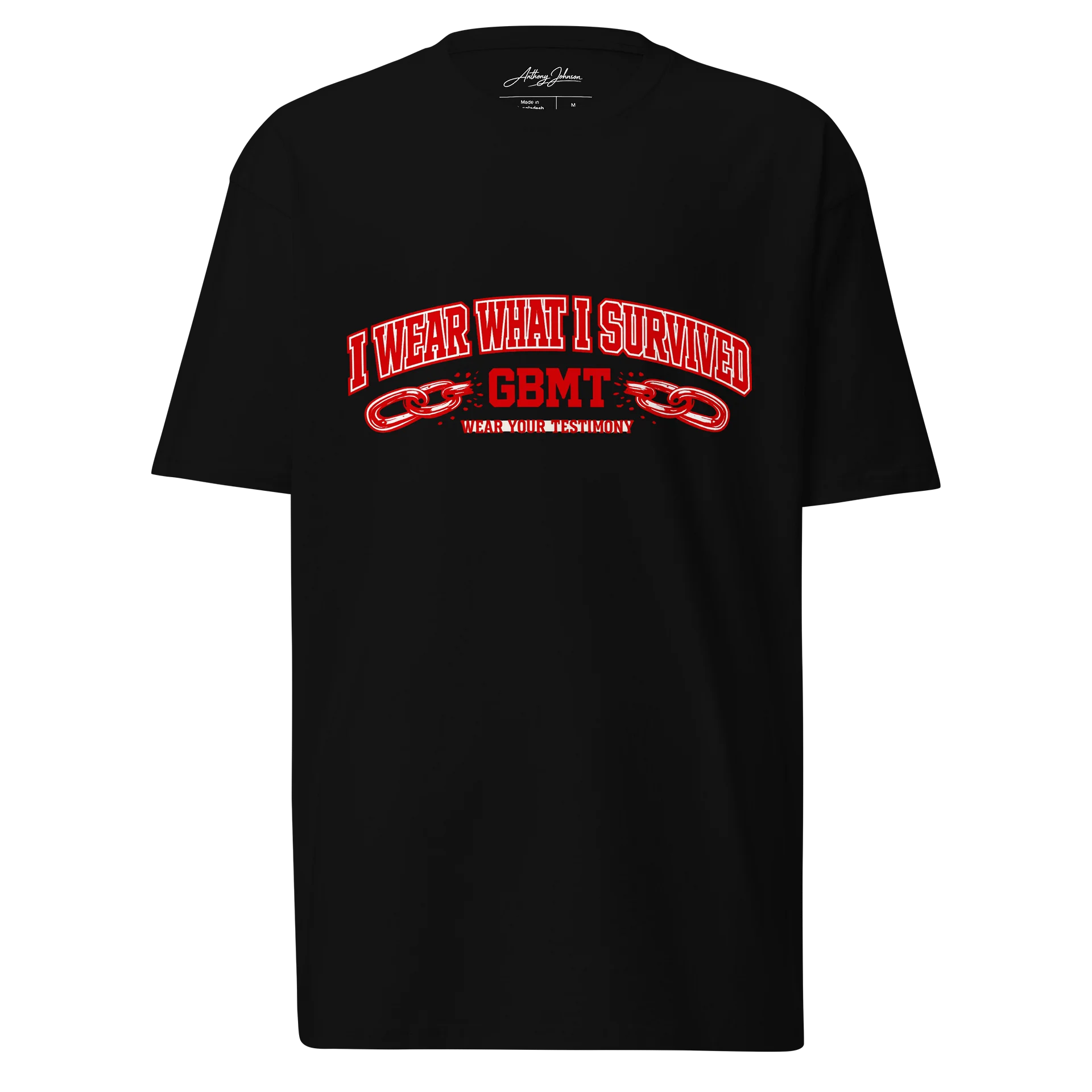 I Wear What I Survived Black GBMT Tee product image (1)