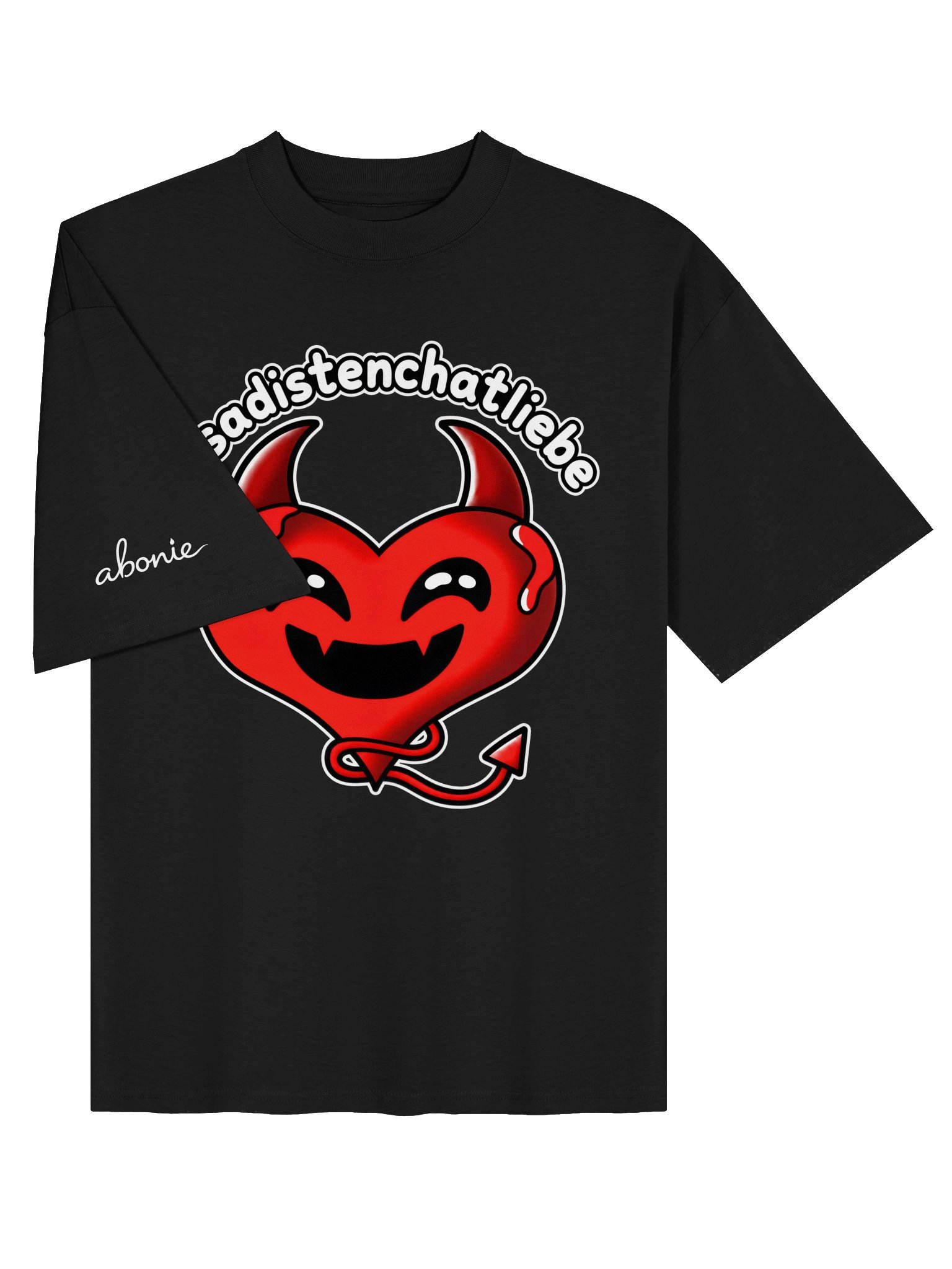 #Sadistenchatliebe – Unisex Oversized T-Shirt product image (13)