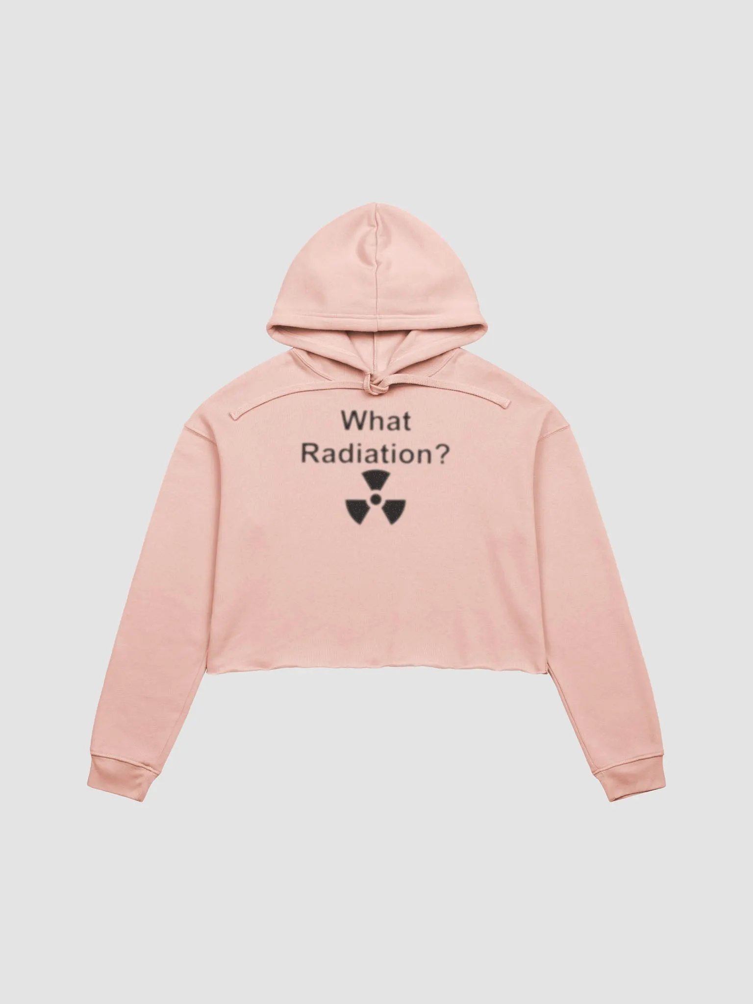 What Radiation? fleece crop hoodie product image (2)