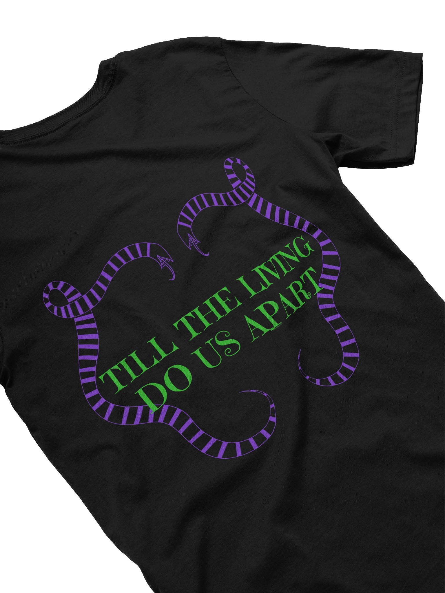 [UM Designs] Til The Living Do We Part - Unisex Graphic Tee product image (4)
