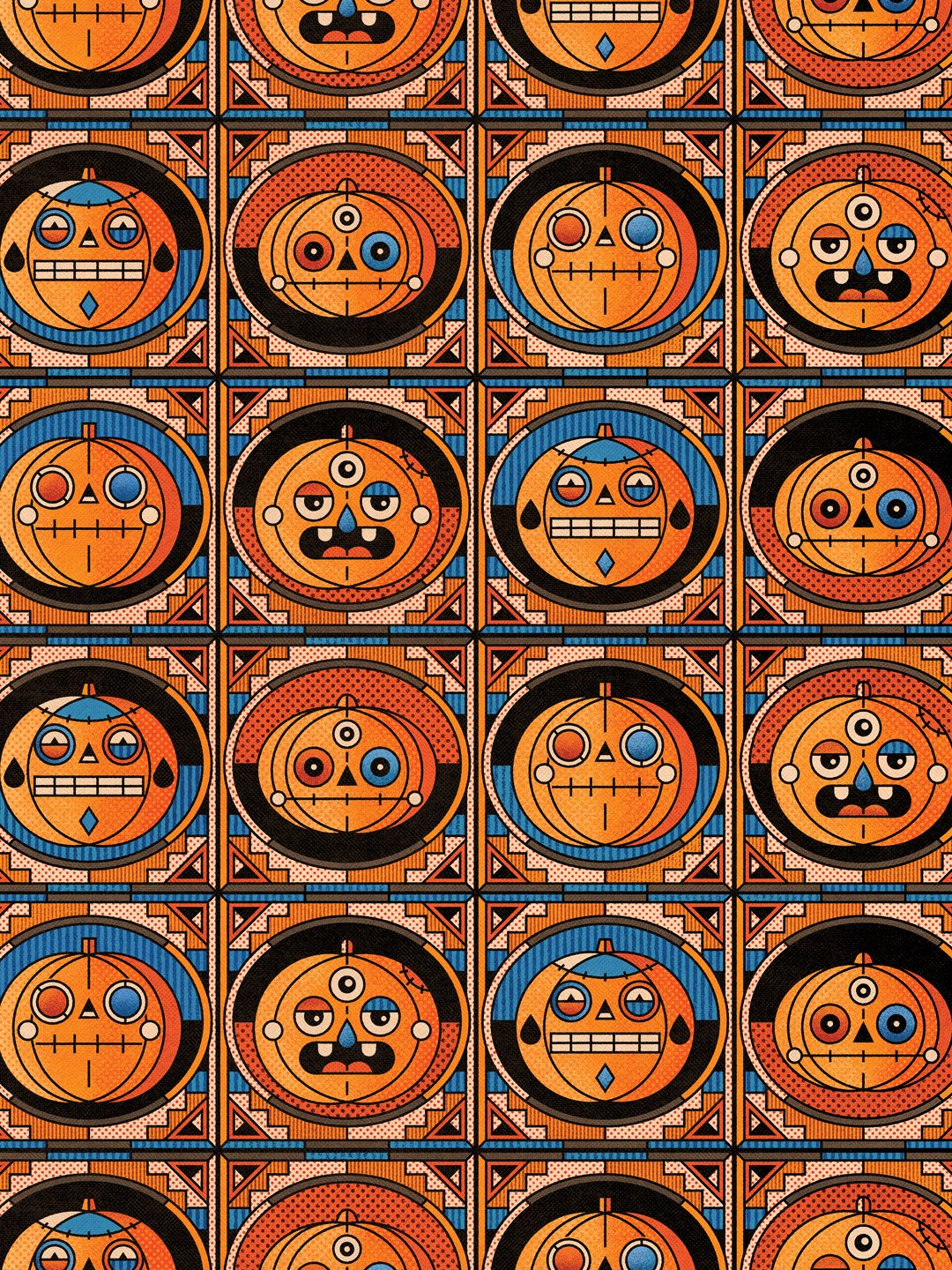 Weird Pumpkins | Print product image (2)