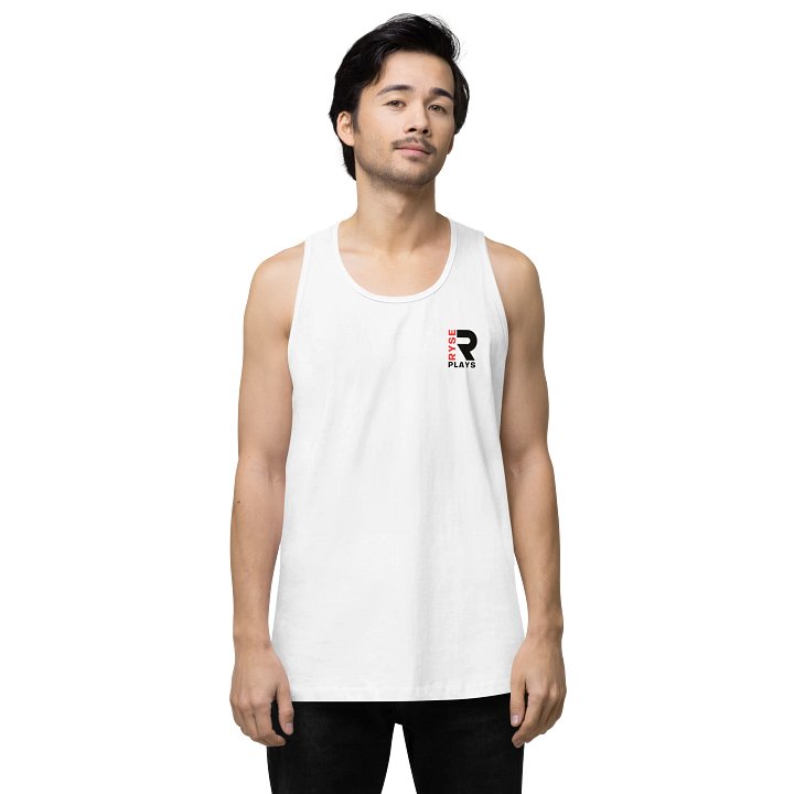 Ryse Plays: Men's Tank Top (Black & Red Logo) product image (1)