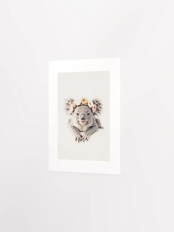 Serene Koala Passepartout Print product image (12)