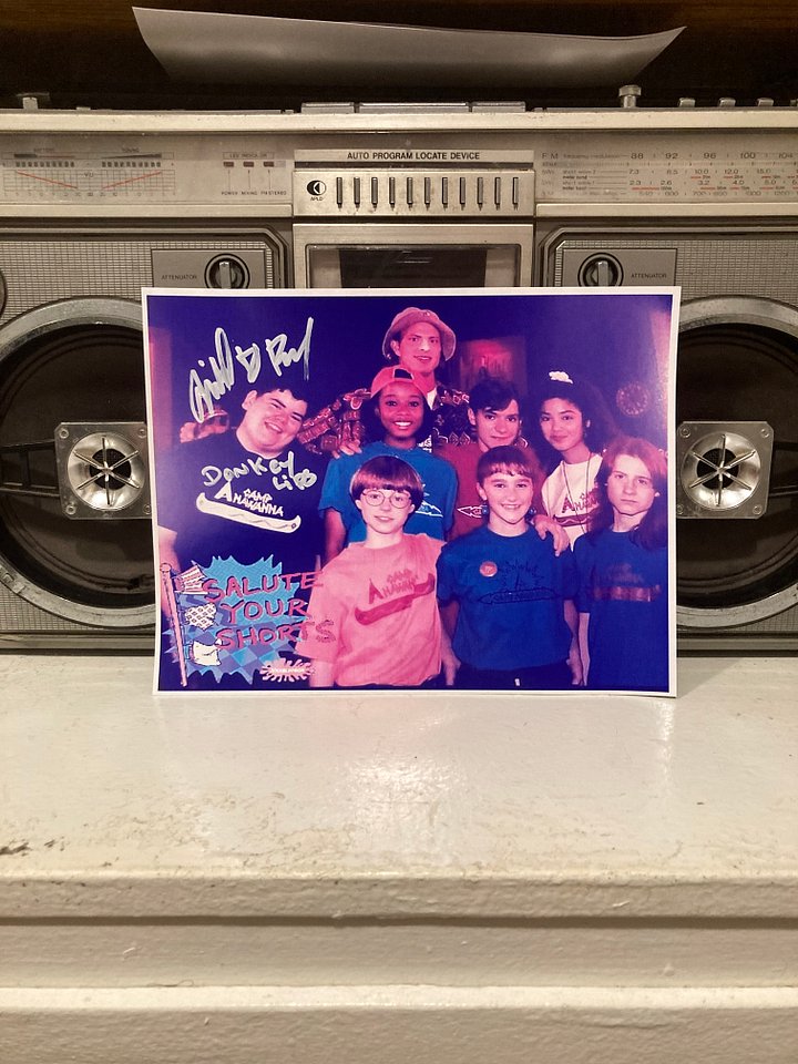 Salute Your Shorts Cast On Set Autographed Donkeylips Season 2 Photo product image (2)