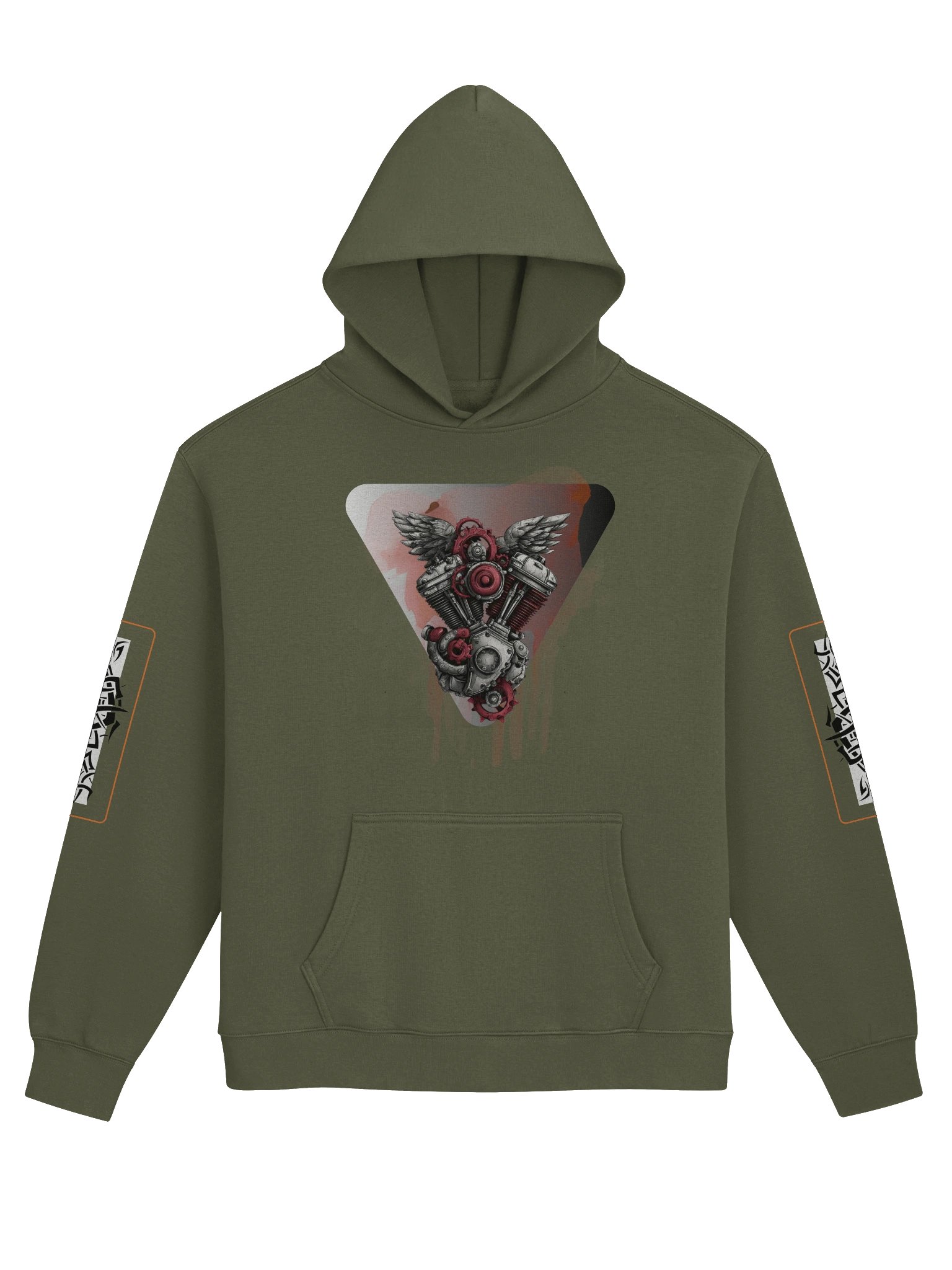Winged Engine Unisex Oversized Hoodie product image (37)