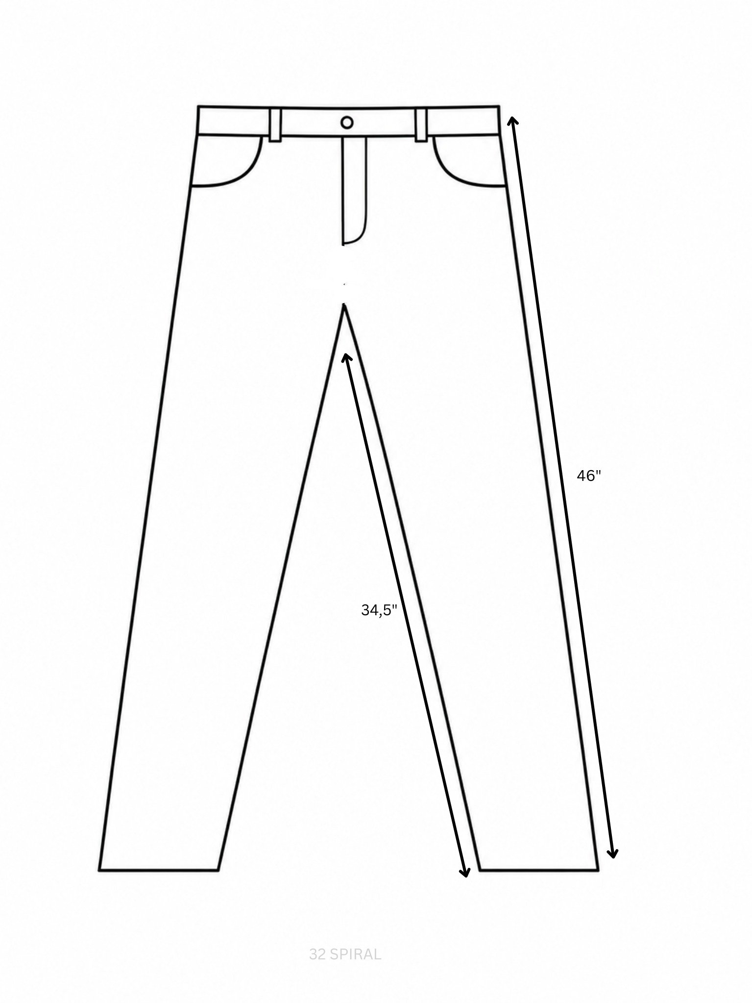 SPIRAL Trousers BLACK - 32 product image (6)