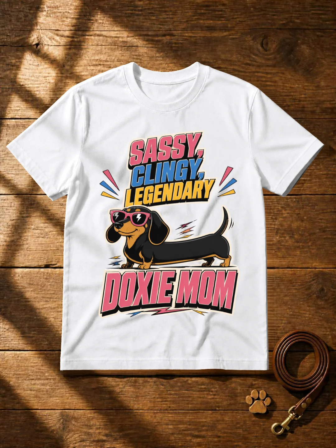 Funny Sassy Doxie Mom T-Shirt product image (71)