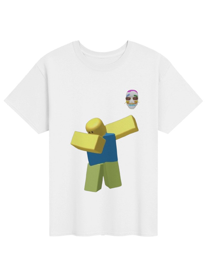 DaniëlStinktWel - Wit Roblox Shirt Noob product image (1)