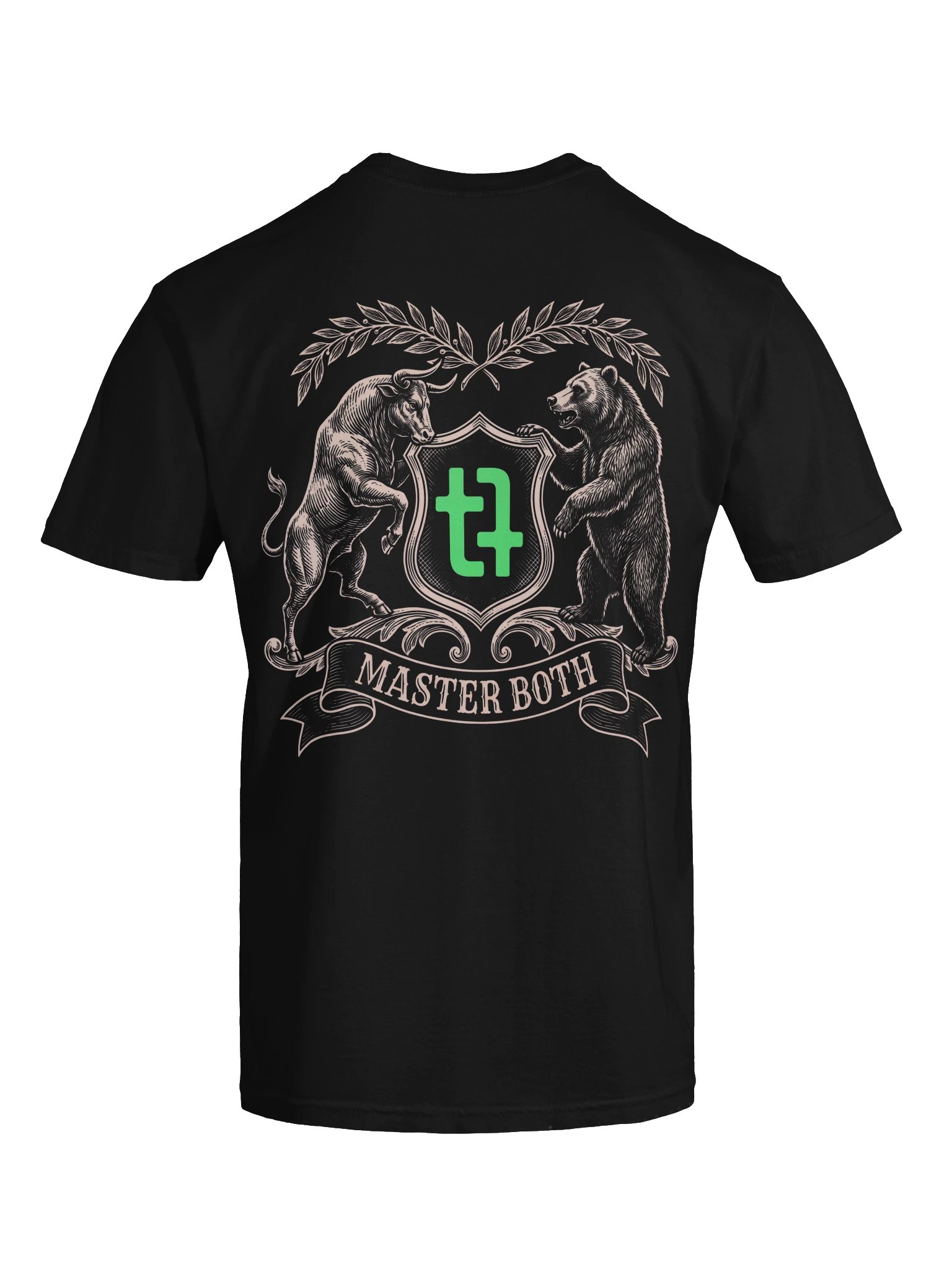 Master Both Crest Tee — Washed Black product image (11)