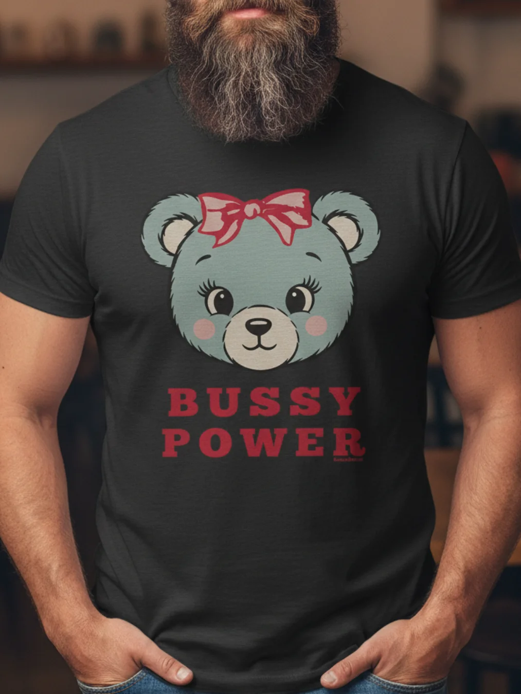 Bussy Power Bear T-Shirt product image (2)