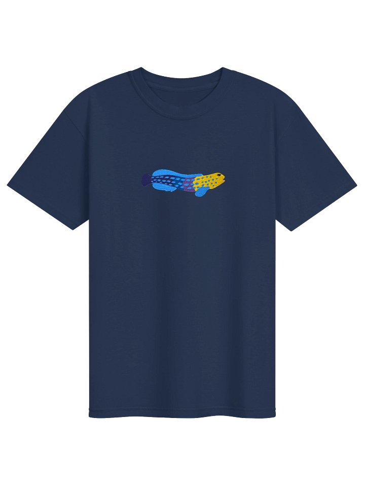Blue Spotted Jawfish Embroidered Shirt | Reef Aquarium Fish Embroidery Tee | Saltwater Marine Fish Apparel product image (9)