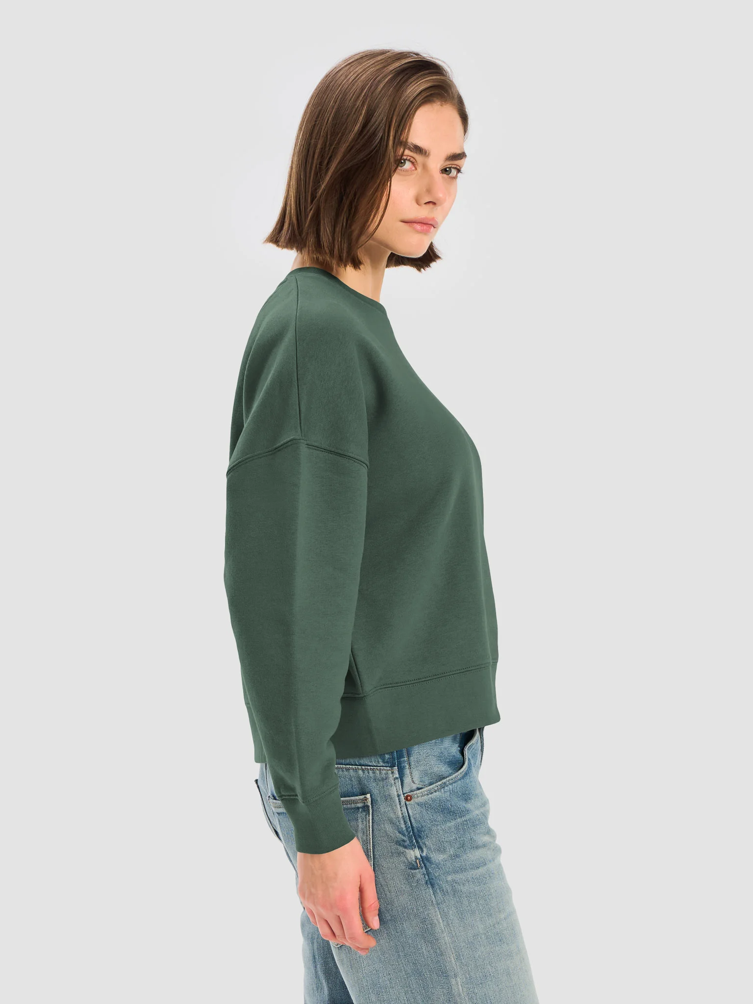 The Women's Organic Crew Neck Sweatshirt product image (5)