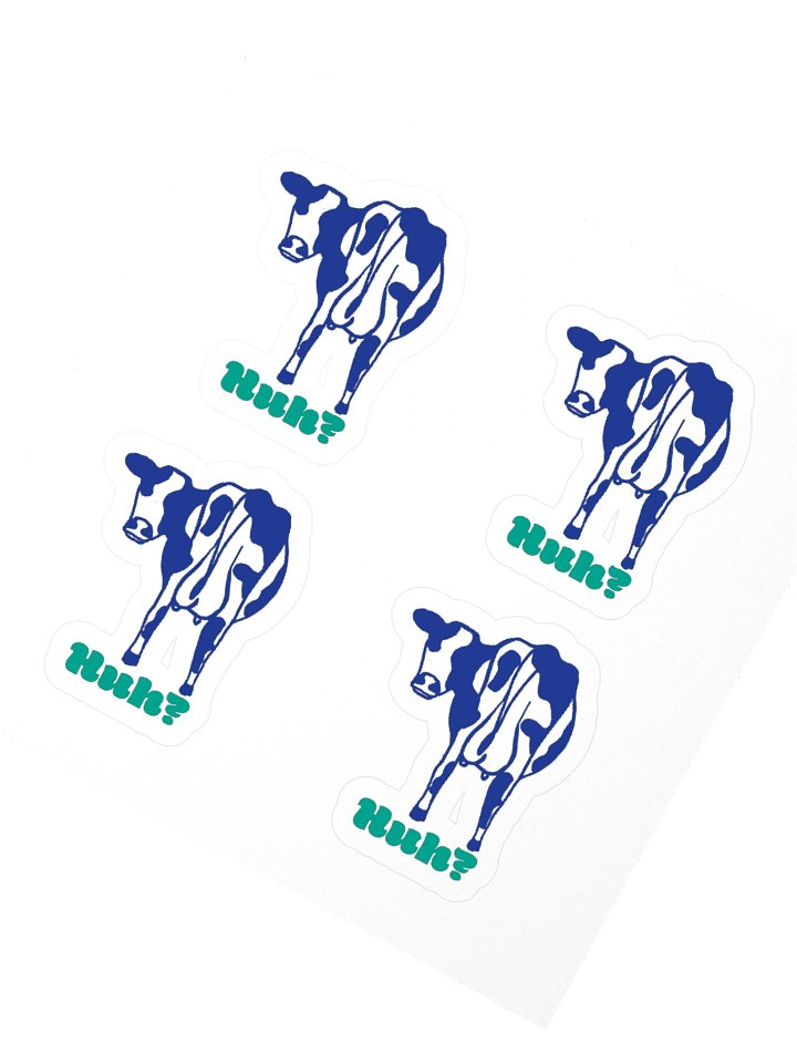 Huh? - Sticker (small) product image (2)