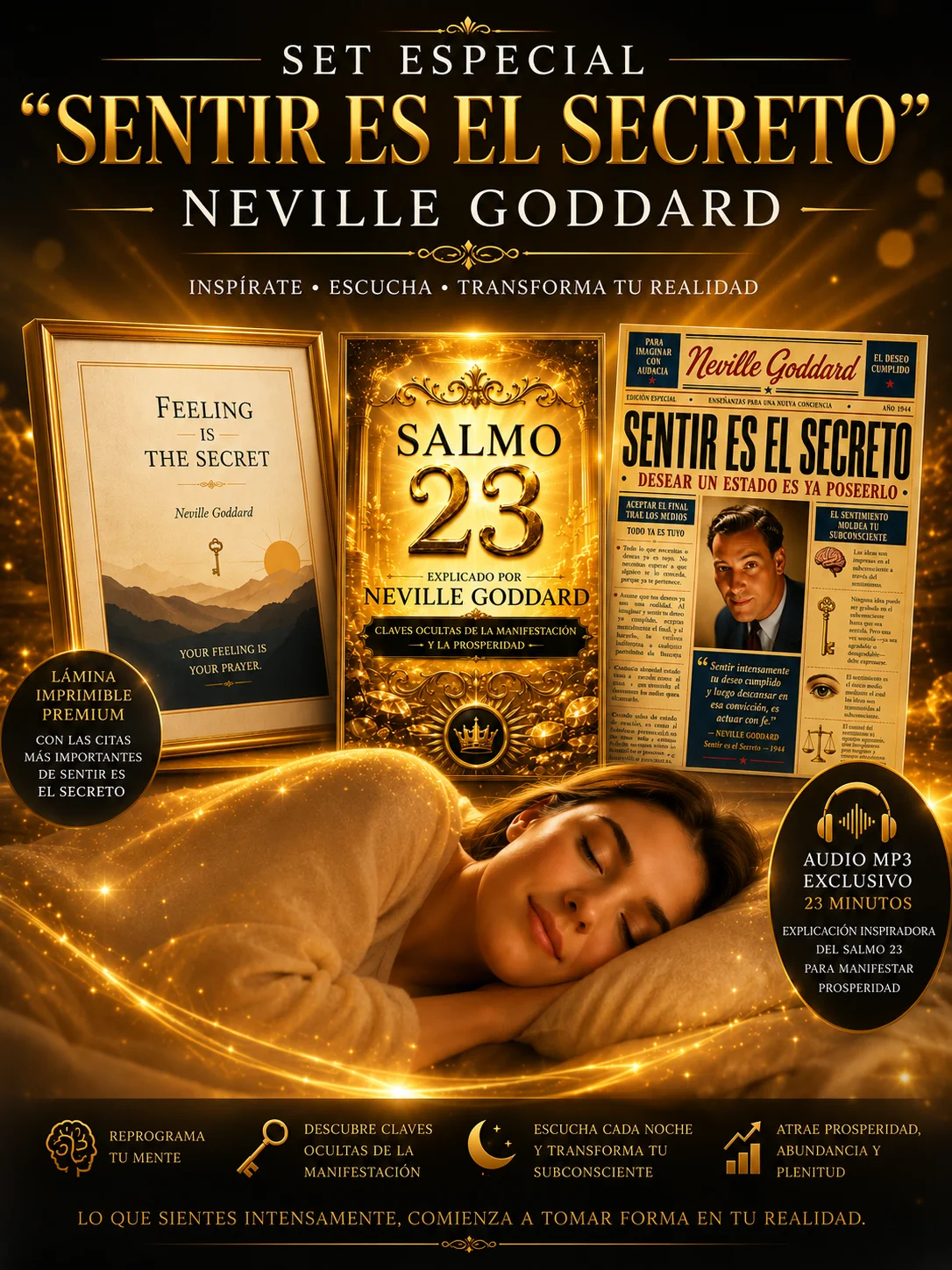 Set Especial “Sentir es el Secreto” — Neville Goddard product image (3)