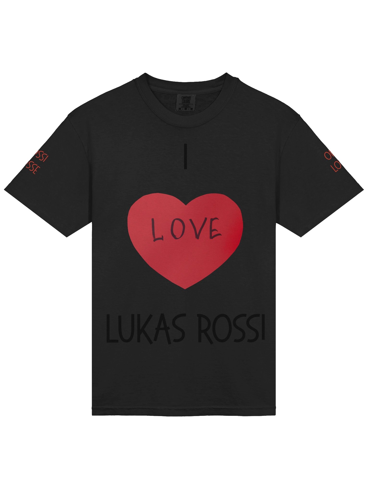 I Love Lukas Rossi (Black Font) product image (3)