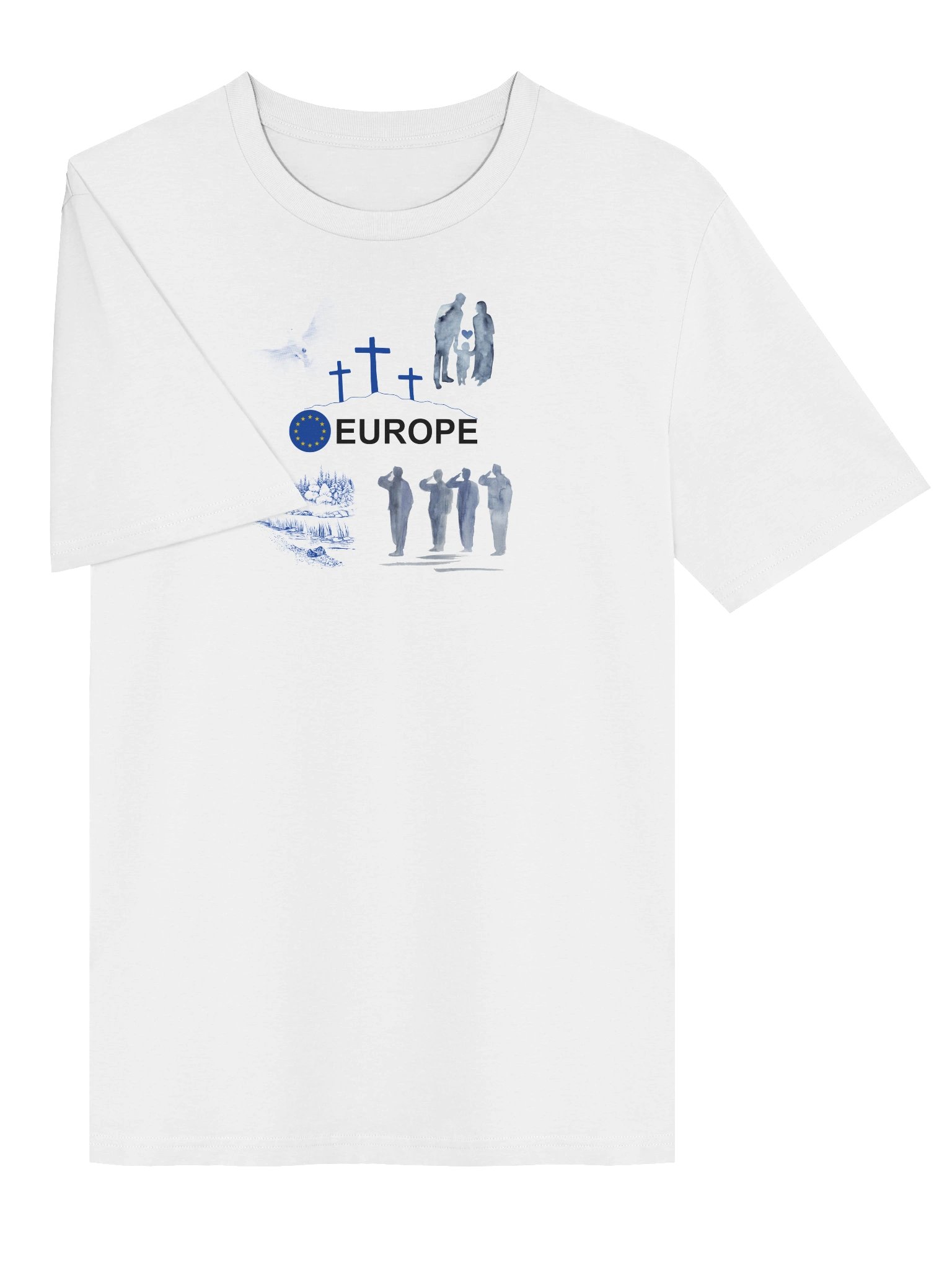 Proud European T-Shirt product image (3)