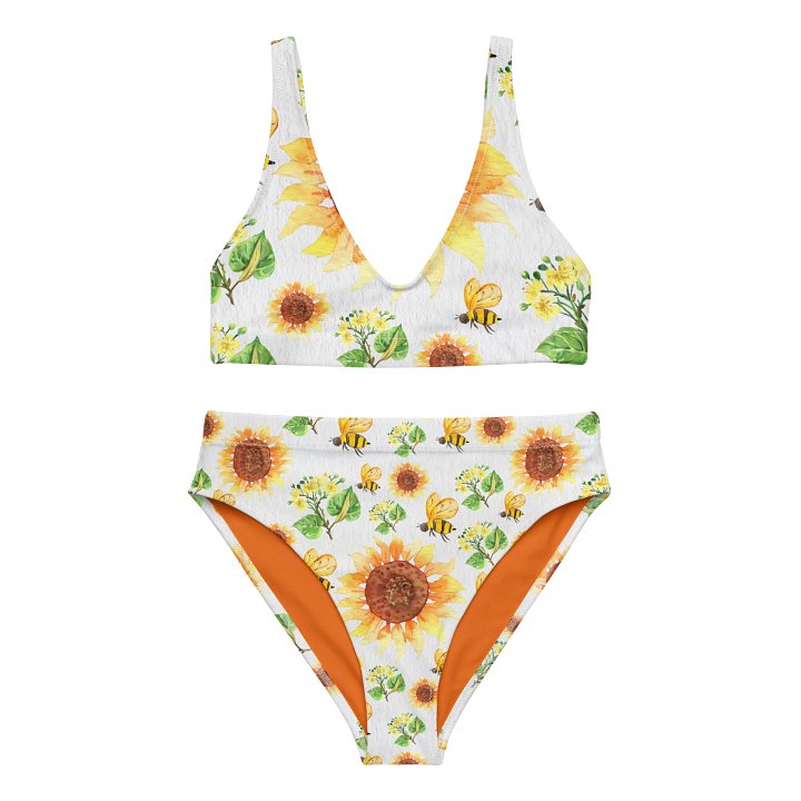 Buzzing Sunflower Delight Bikini Set product image (2)