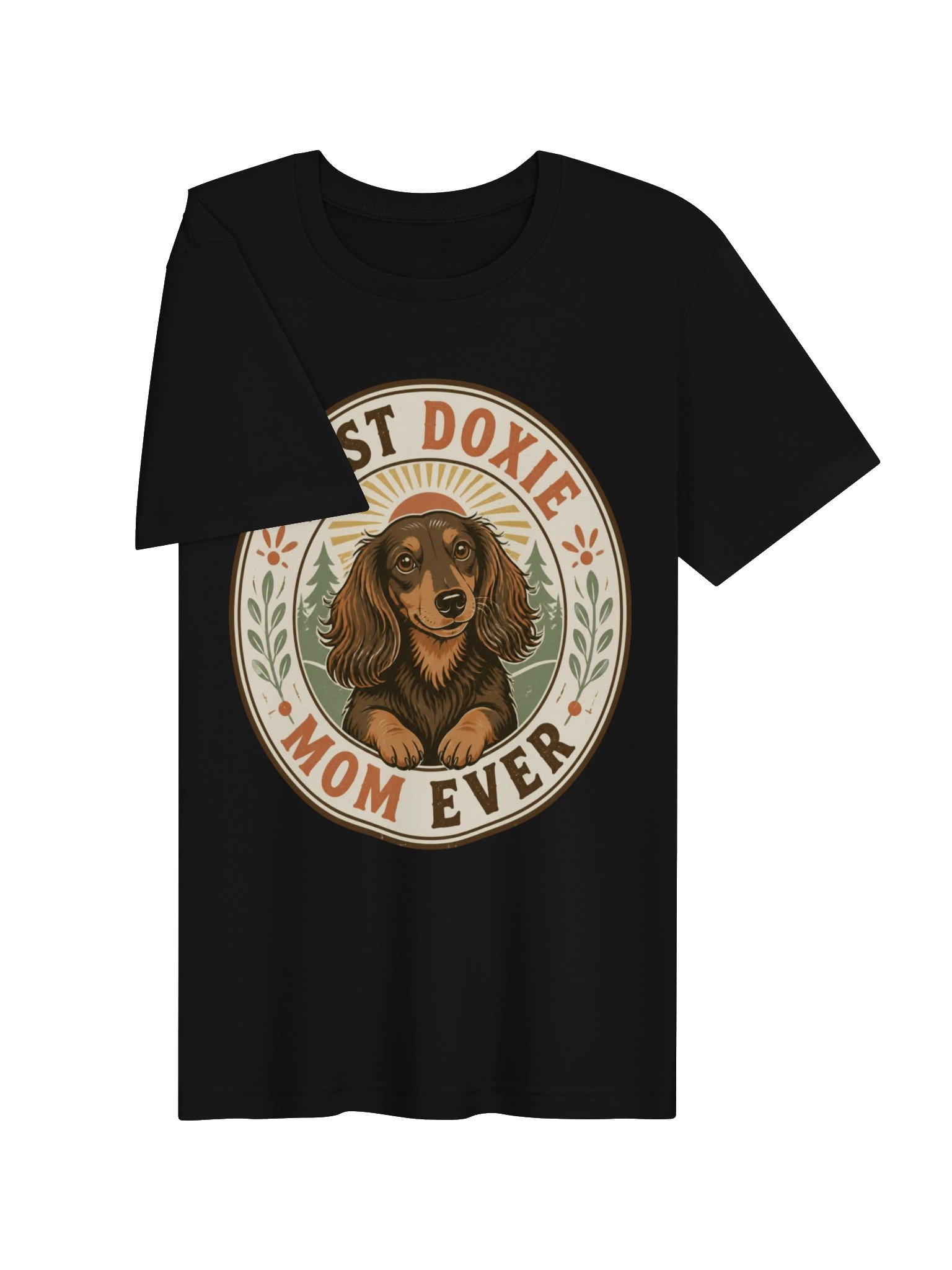 Best Doxie Mom Ever Shirt | Vintage Dachshund Tee product image (8)