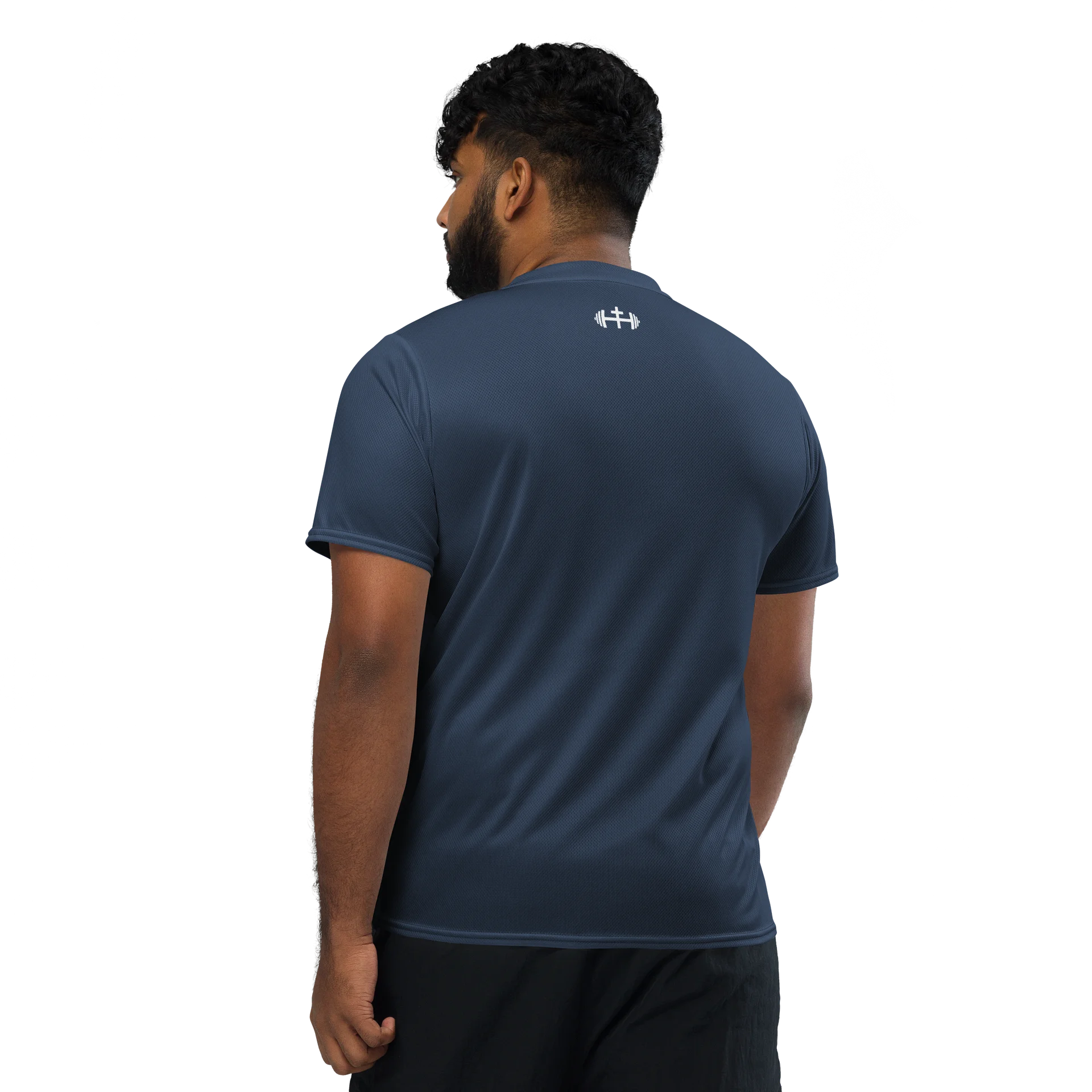 His House Mens Performance V-Neck T-Shirt - Merlot product image (3)