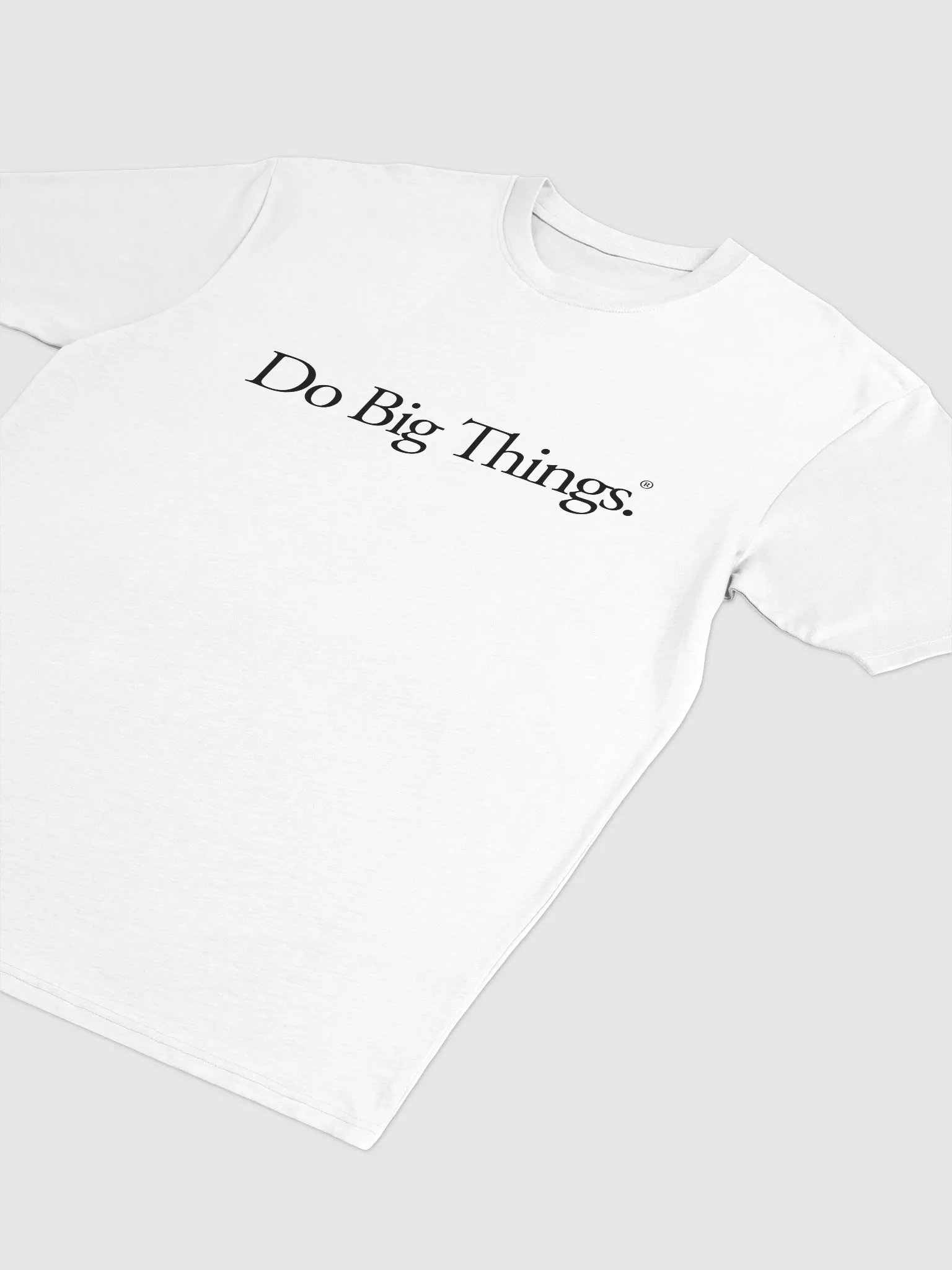 Do Big Things T-Shirt - White product image (7)