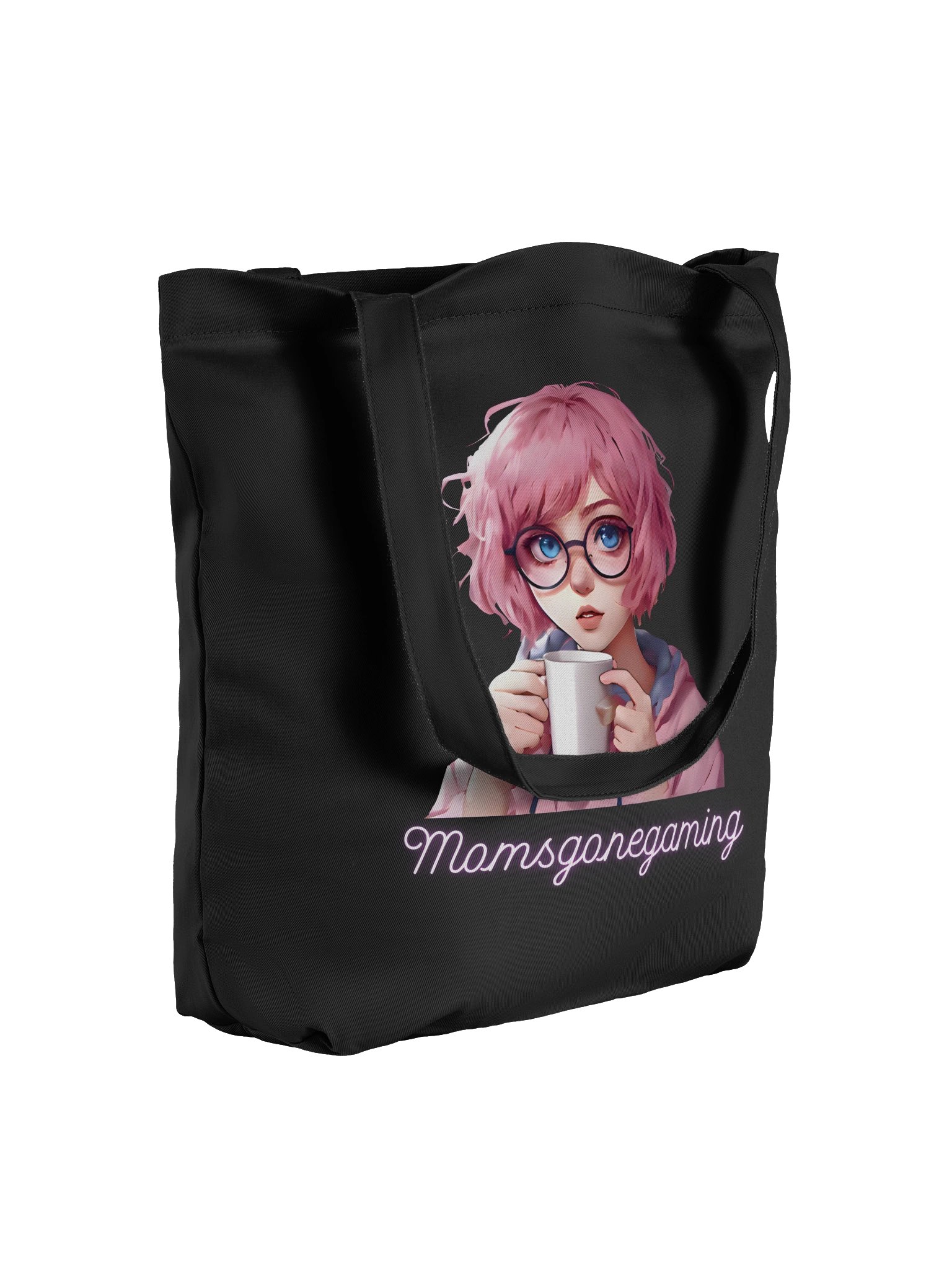 Gamer Chic Eco Tote: Momsgonegaming Edition product image (8)