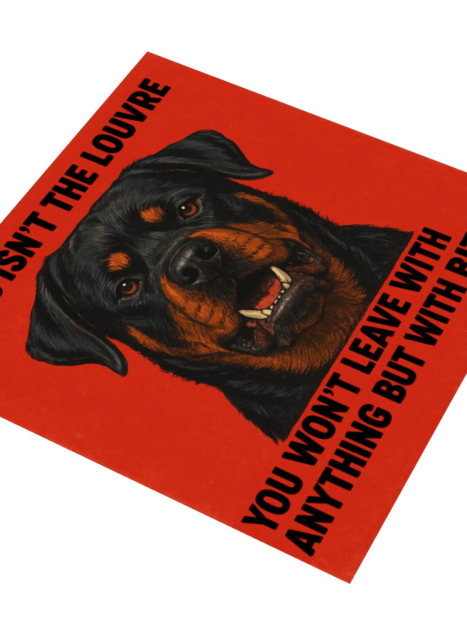Rottweiler Bite Marks Sticker product image (8)