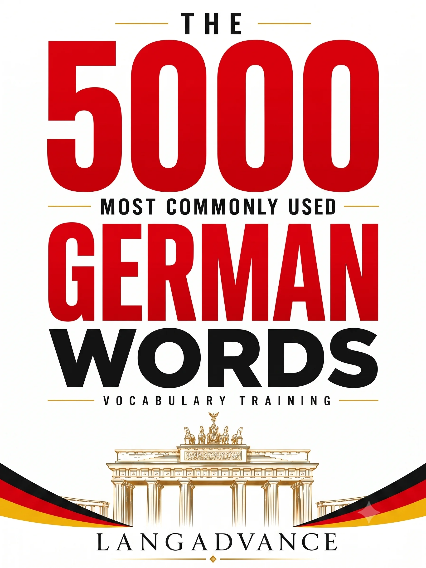The 5000 Most Common German Words product image (1)