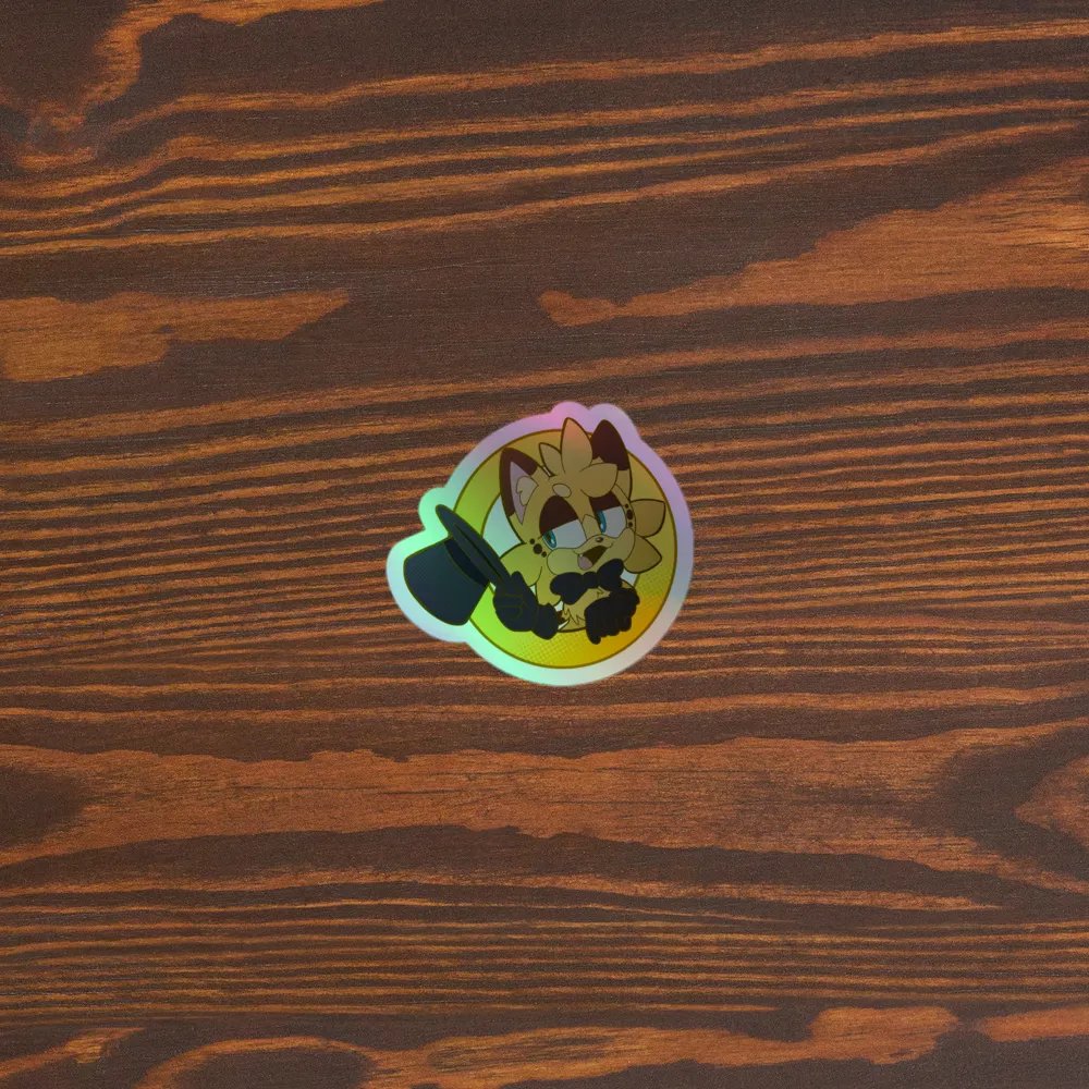 Holographic Spooky Sticker product image (5)