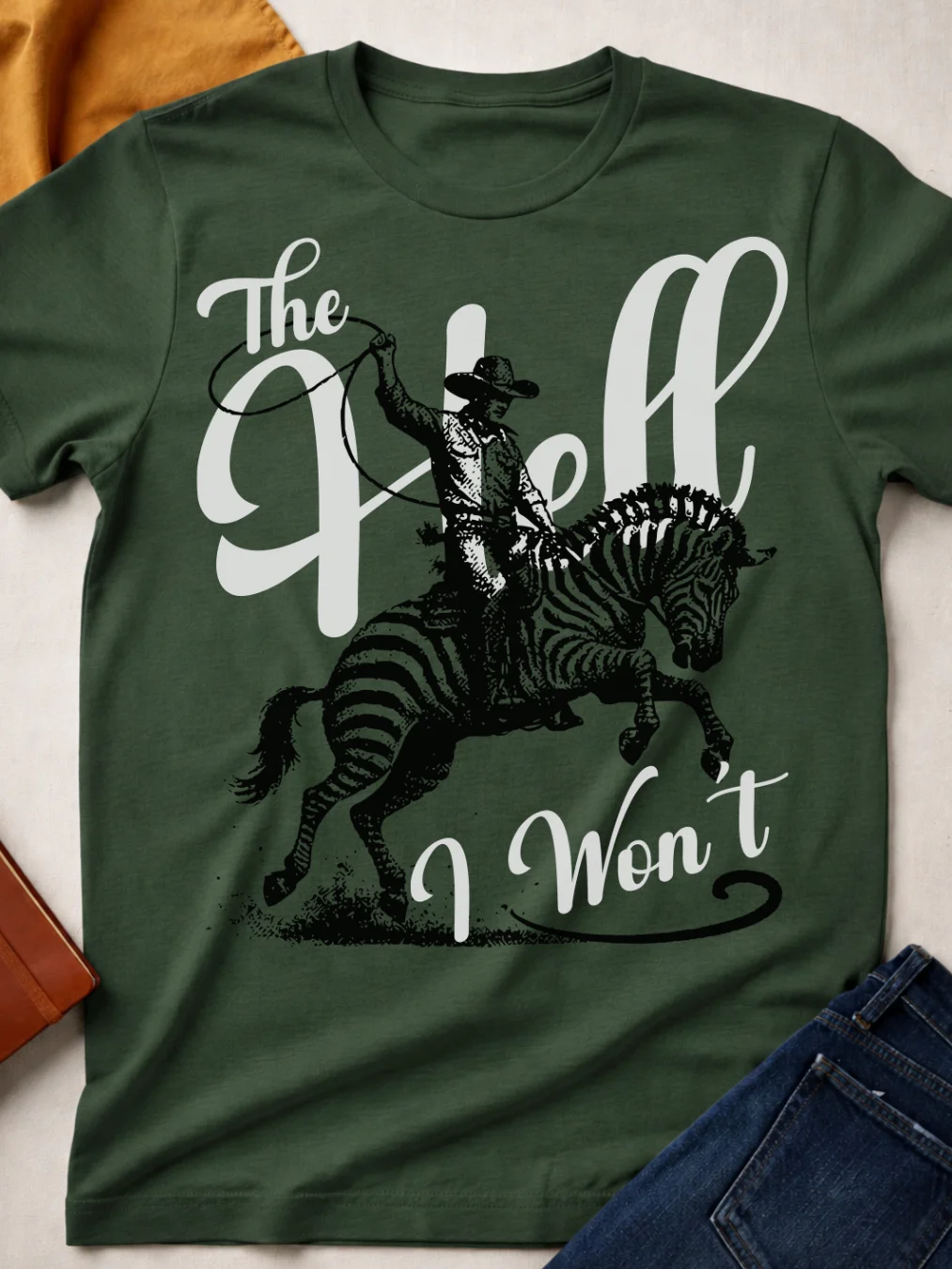 The Hell I Won't - Zebra product image (1)