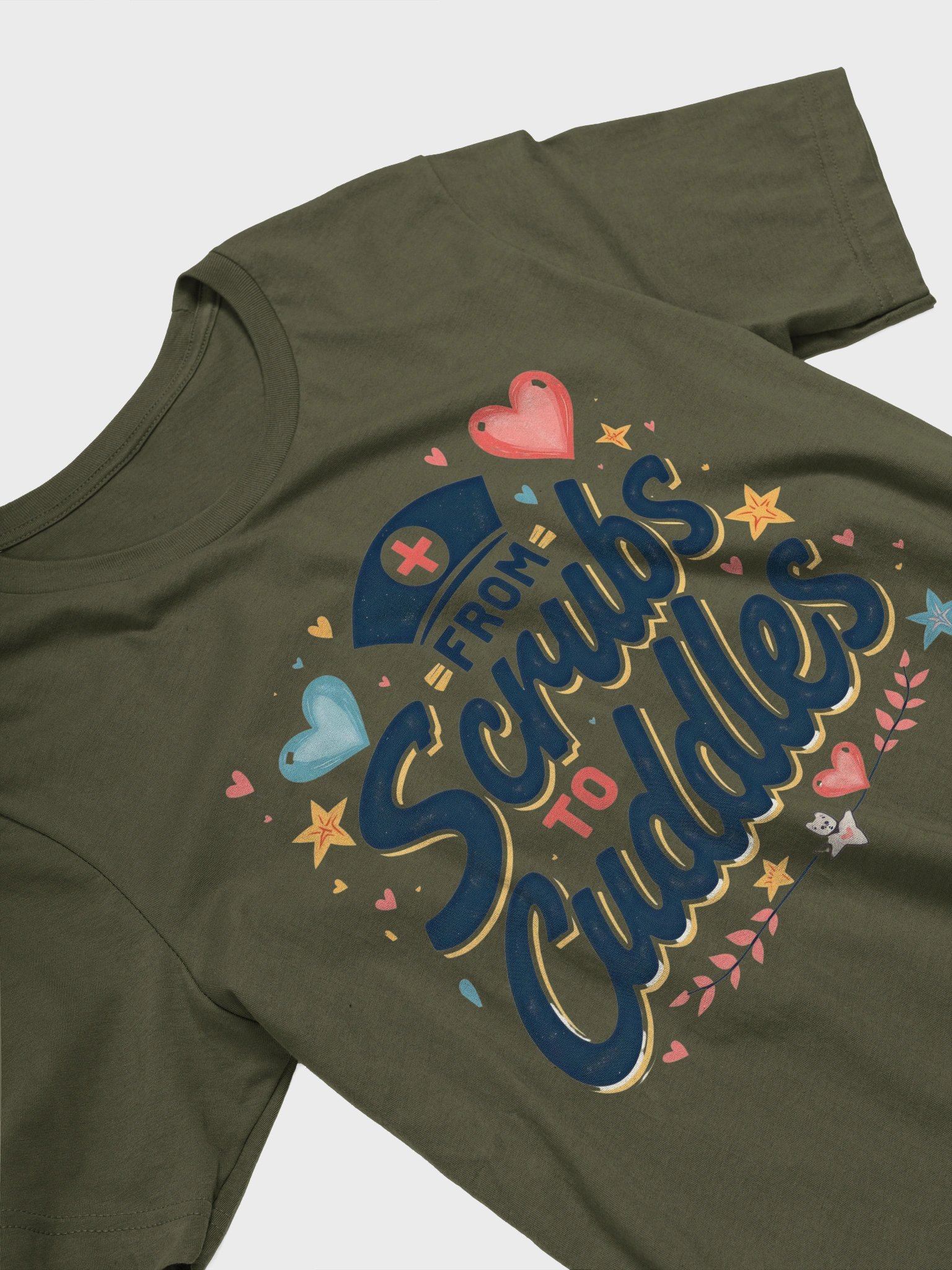 from Scrubs to Cuddles Graphic T-shirt product image (15)