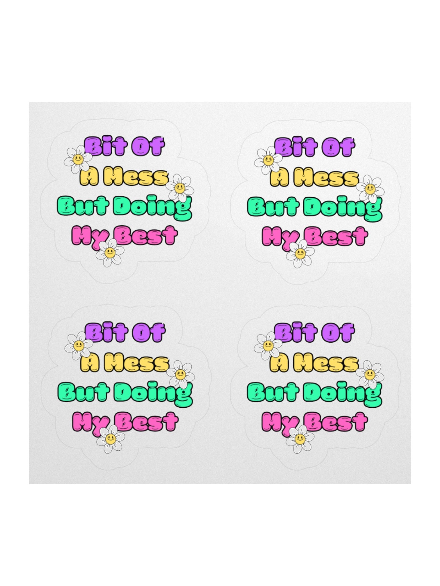 Bit of a Mess Stickers product image (2)
