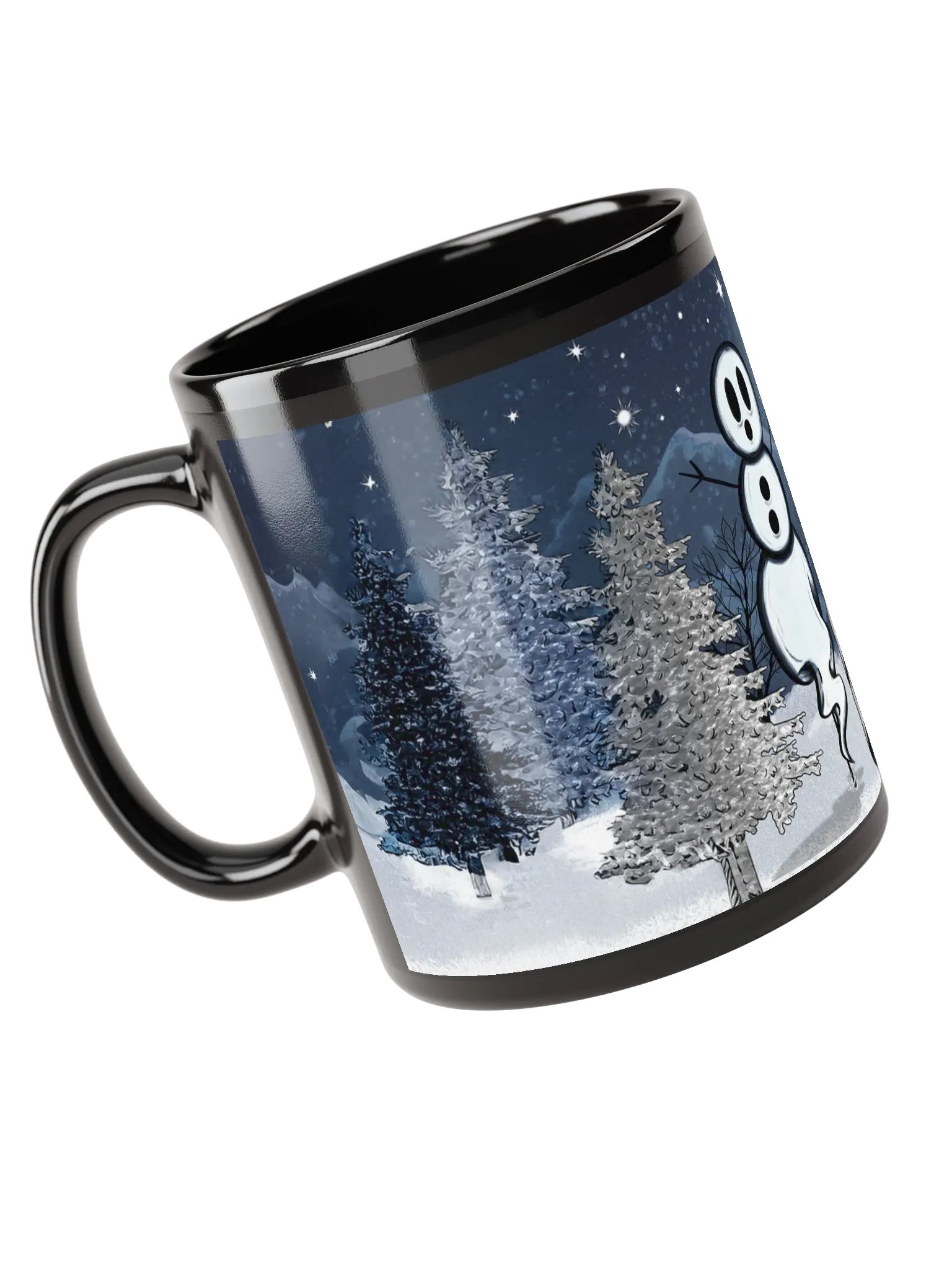 The Snowghost Christmas Mug product image (4)