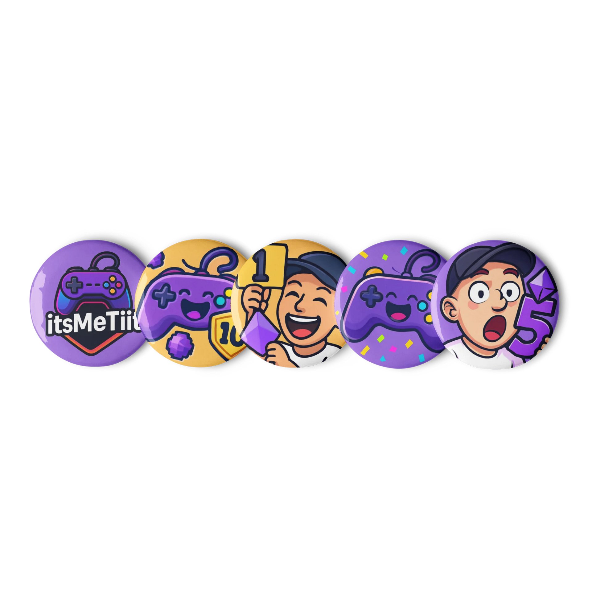 Gamer's Delight Pin Button Set product image (1)